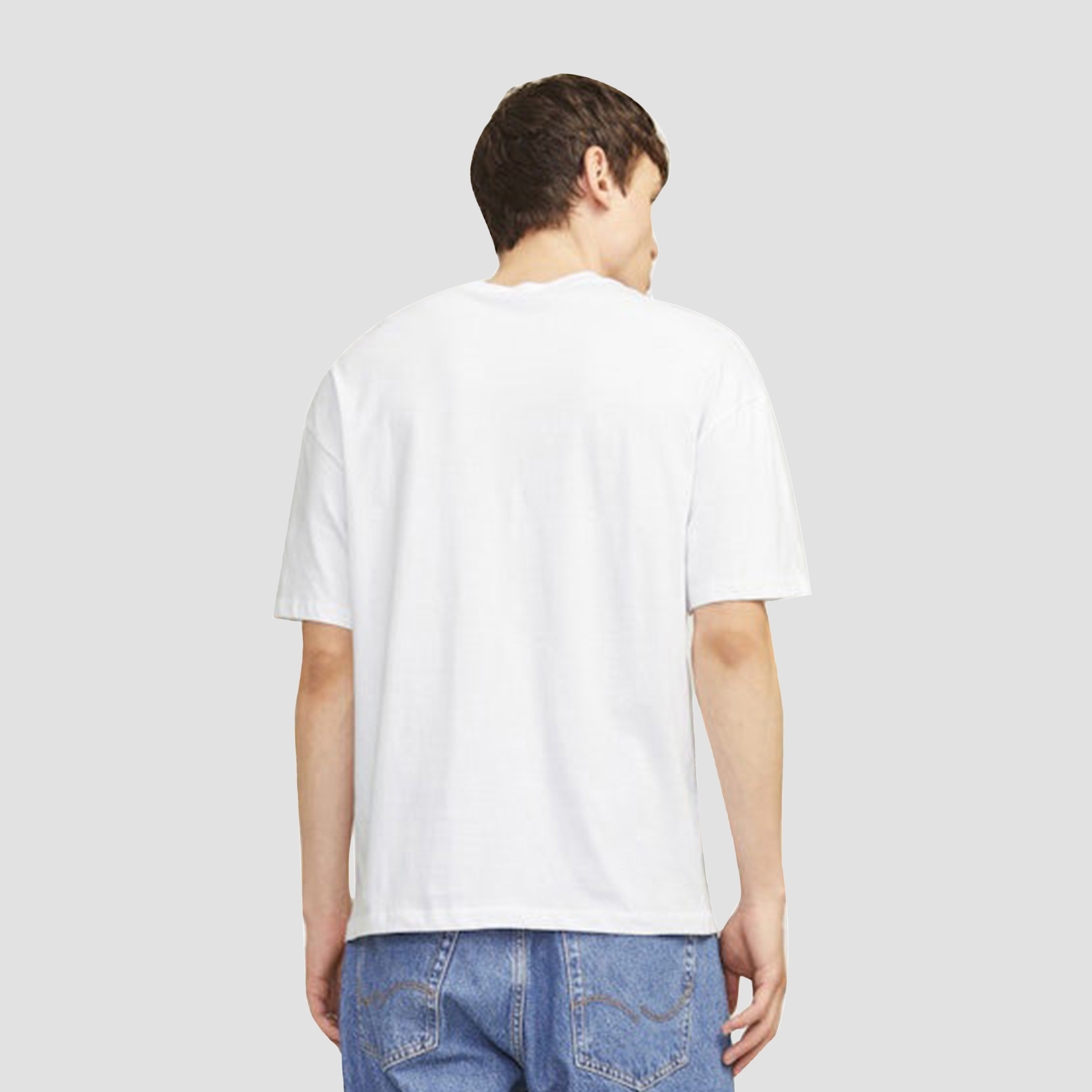 Jack & Jones Pack of 2 Plain Crew Neck Short Sleeves Men's T-Shirt-men-clothing-tshirtsandpolos-tshirts-image-6