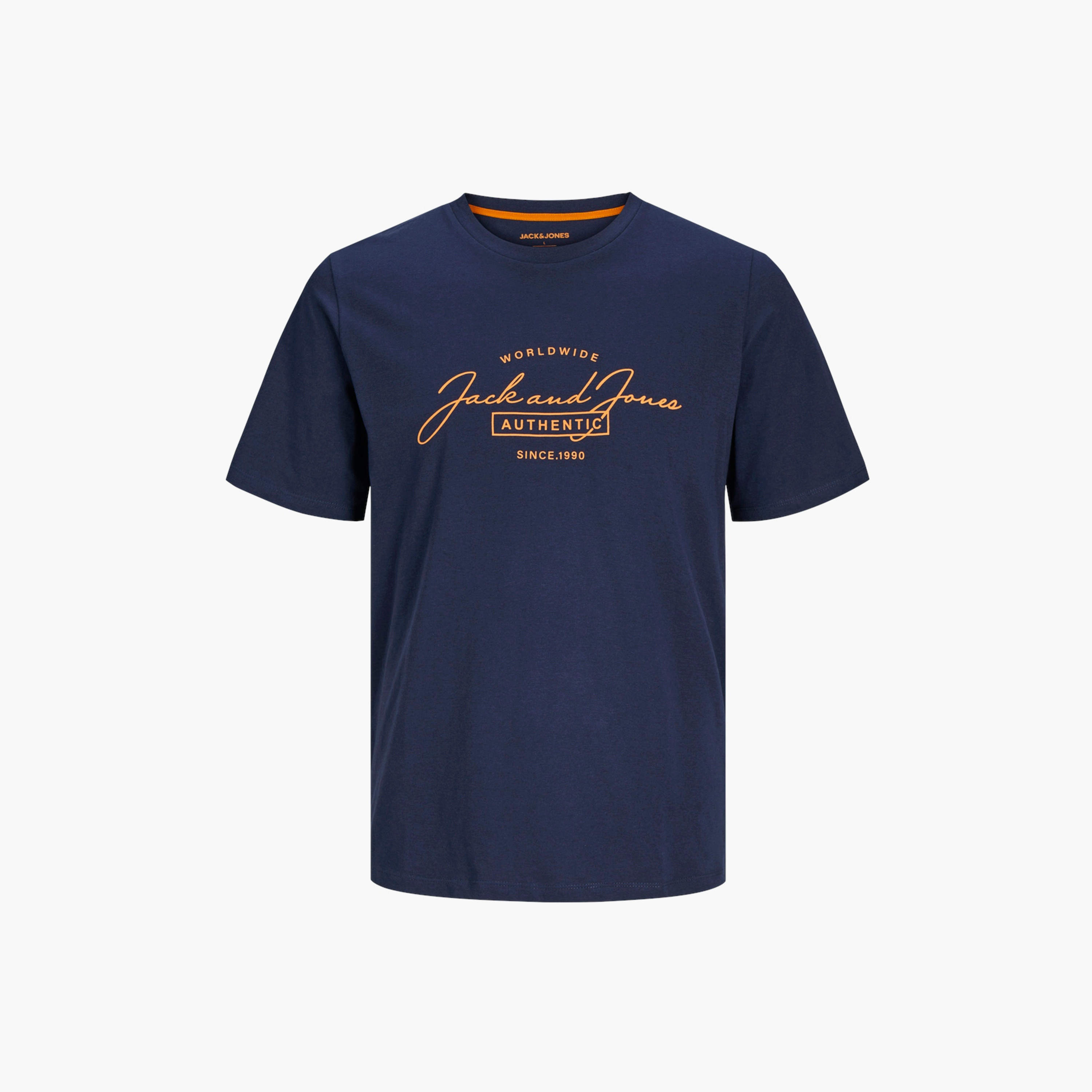 مجموعة من 3 تيشيرت بأكمام قصيرة ورقبة دائرية وشعار مقاس كبير من جاك آند جونز-men-clothing-tshirtsandpolos-tshirts-image-3