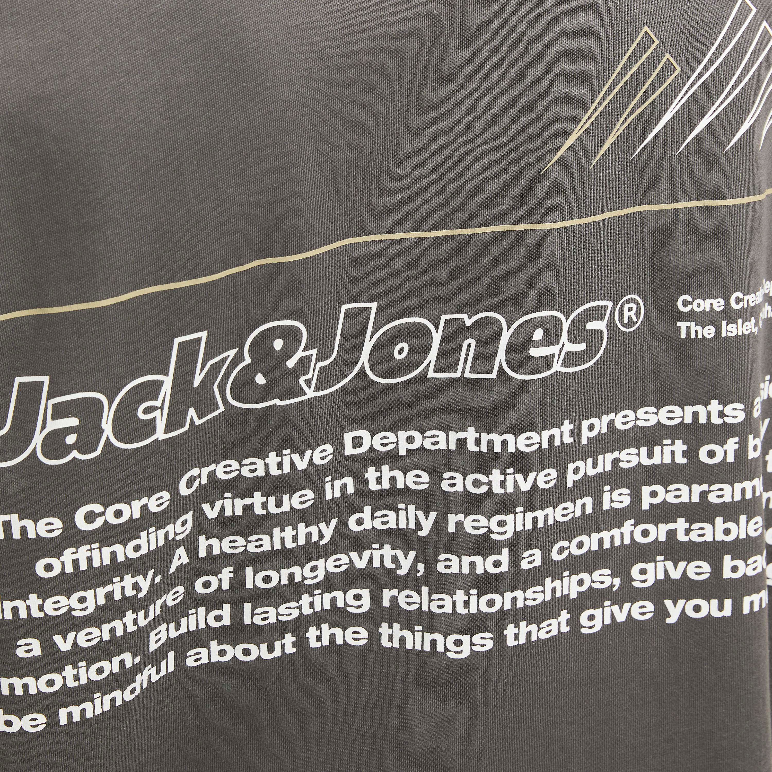 Jack & Jones Typography Print Crew Neck Short Sleeves Men's T-Shirt-men-clothing-tshirtsandpolos-tshirts-image-3