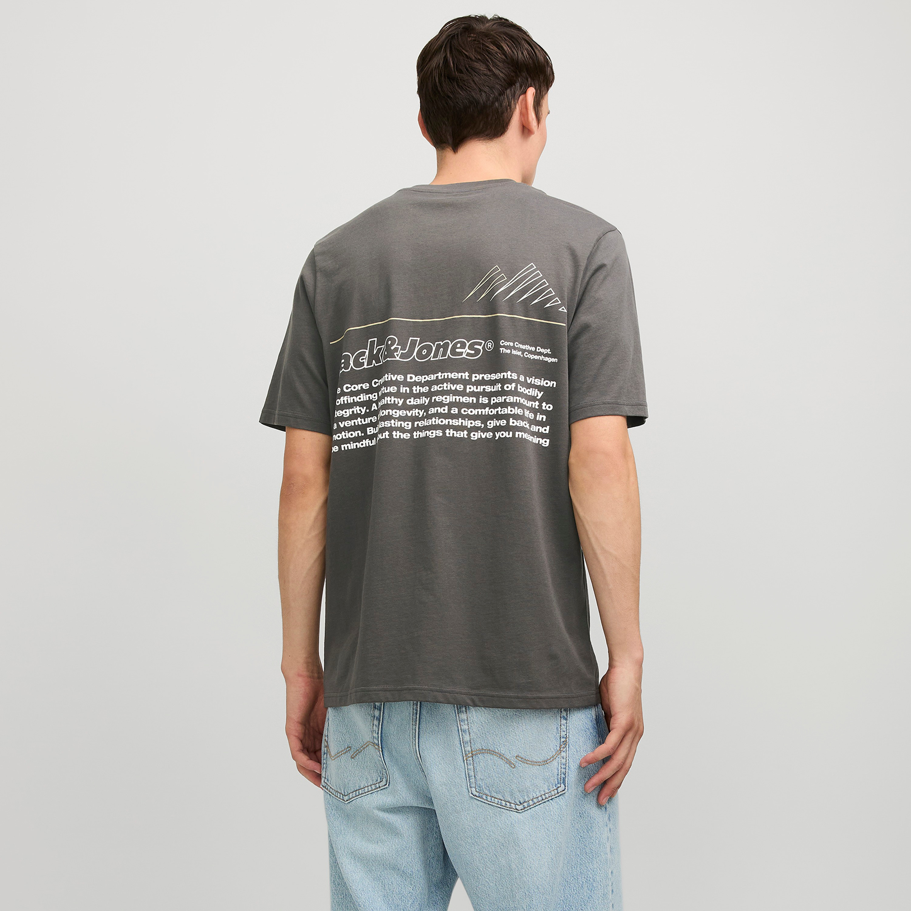 Jack & Jones Typography Print Crew Neck Short Sleeves Men's T-Shirt-men-clothing-tshirtsandpolos-tshirts-image-4