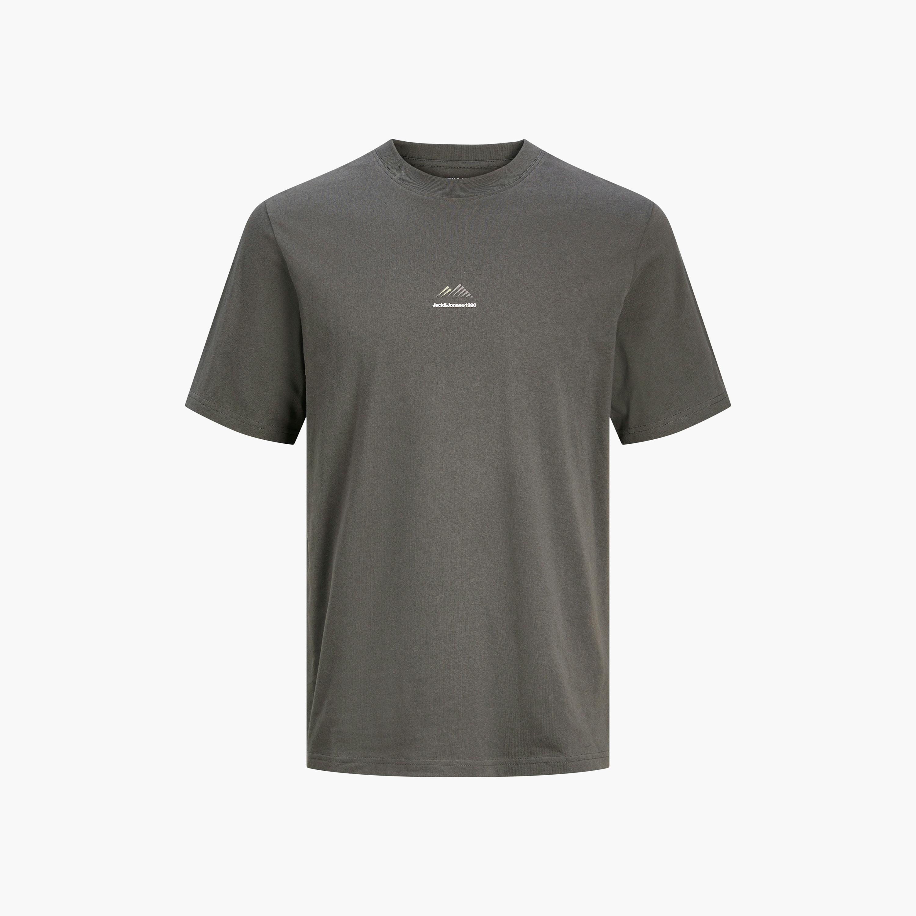 Jack & Jones Typography Print Crew Neck Short Sleeves Men's T-Shirt-men-clothing-tshirtsandpolos-tshirts-image-7