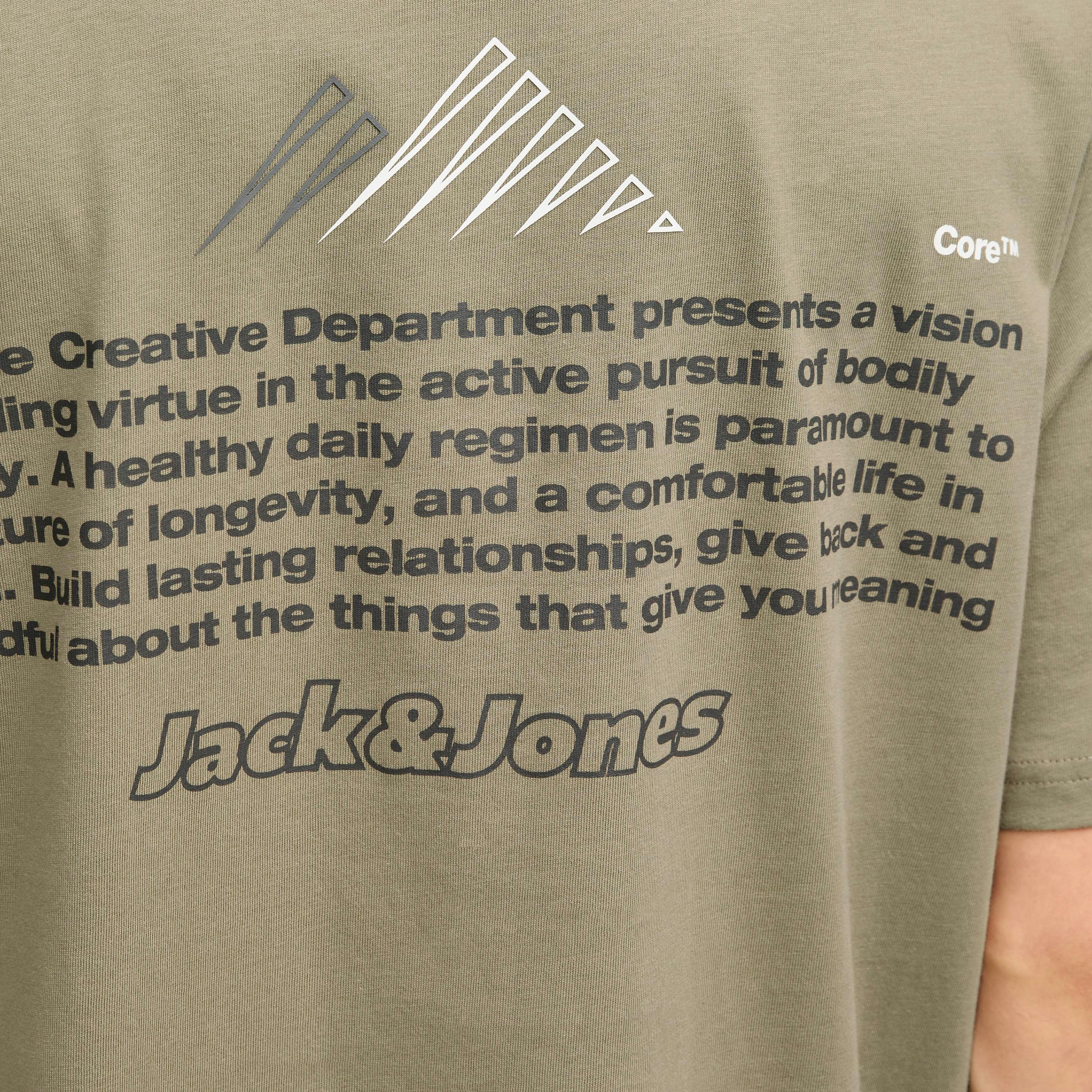 تي شيرت رجالي بأكمام قصيرة ورقبة دائرية وطبعة خطية من جاك اند جونز-men-clothing-tshirtsandpolos-tshirts-image-14