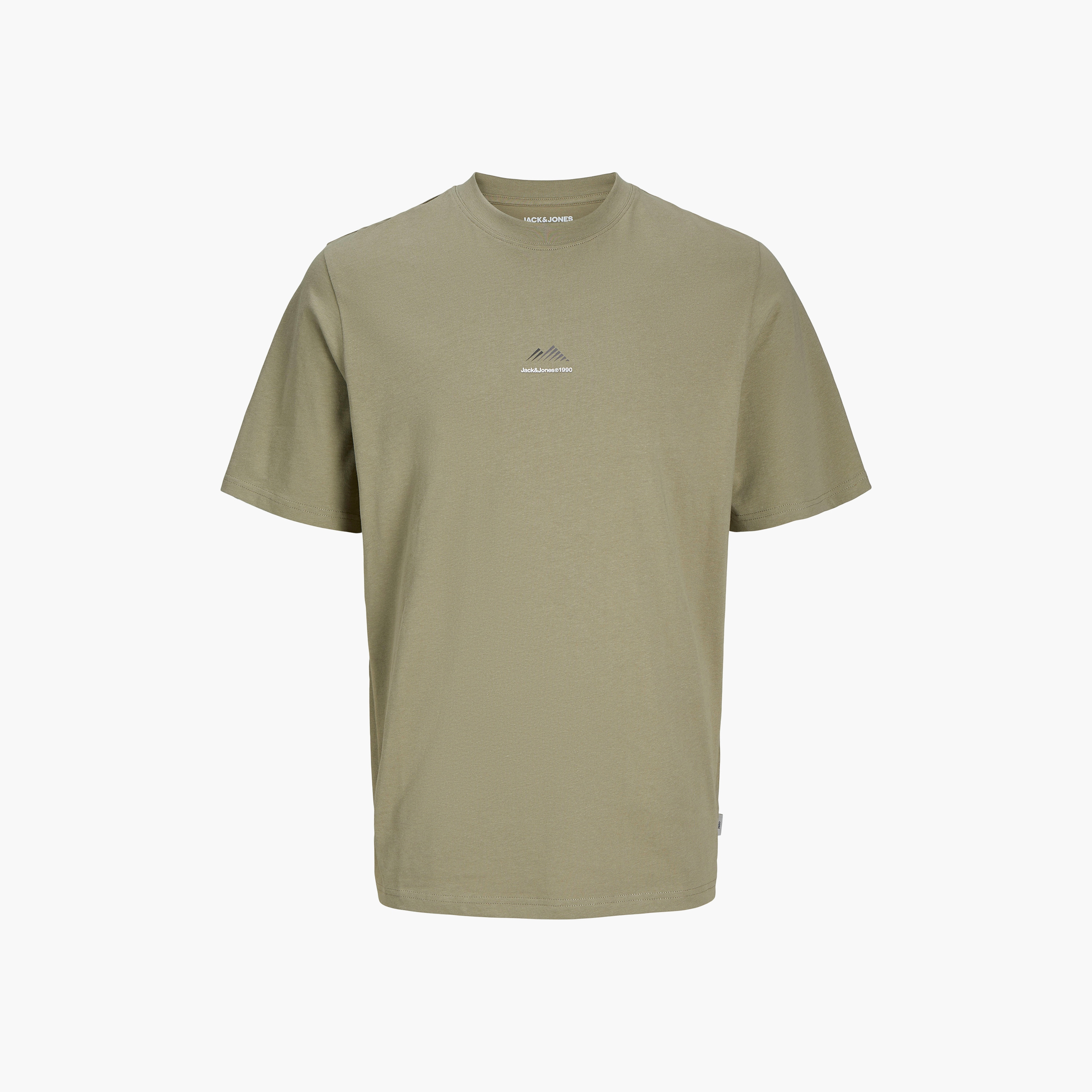تي شيرت رجالي بأكمام قصيرة ورقبة دائرية وطبعة خطية من جاك اند جونز-men-clothing-tshirtsandpolos-tshirts-image-15