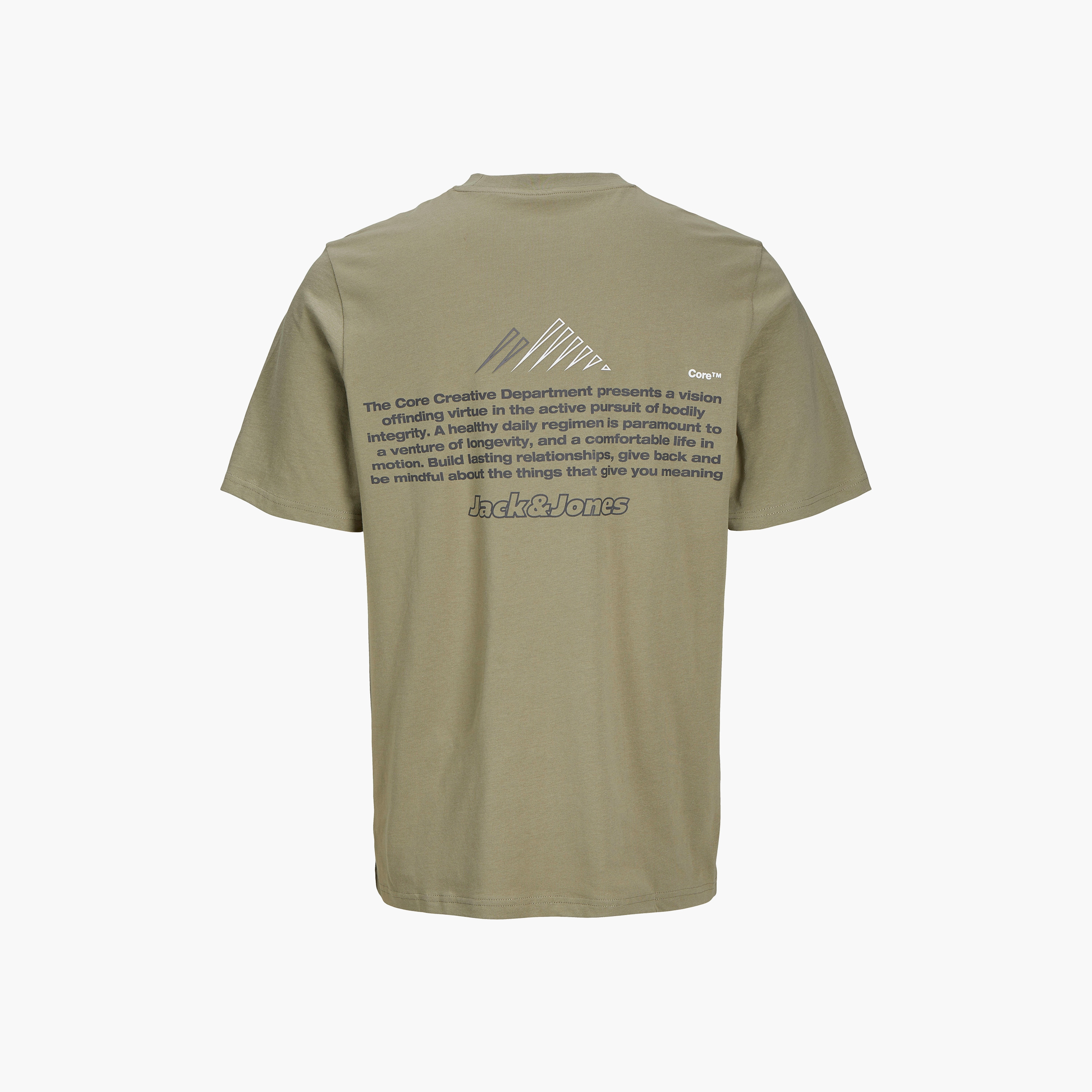 تي شيرت رجالي بأكمام قصيرة ورقبة دائرية وطبعة خطية من جاك اند جونز-men-clothing-tshirtsandpolos-tshirts-image-16