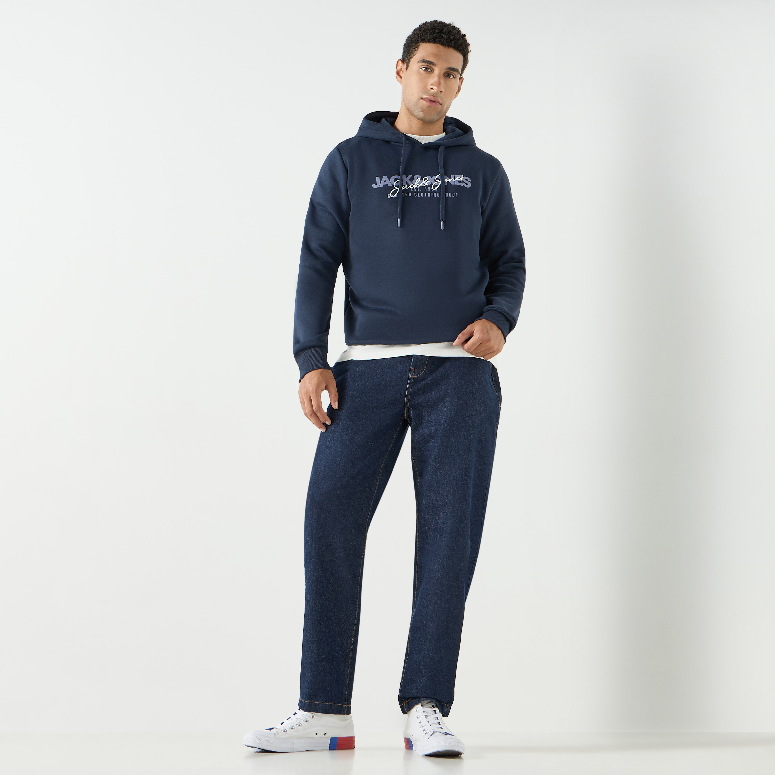 جاك آند جونز مجموعة مكونة من قطعتين من هوديي للرجال بأكمام طويلة وشعار-men-winterwear-hoodiesandsweatshirts-image-2