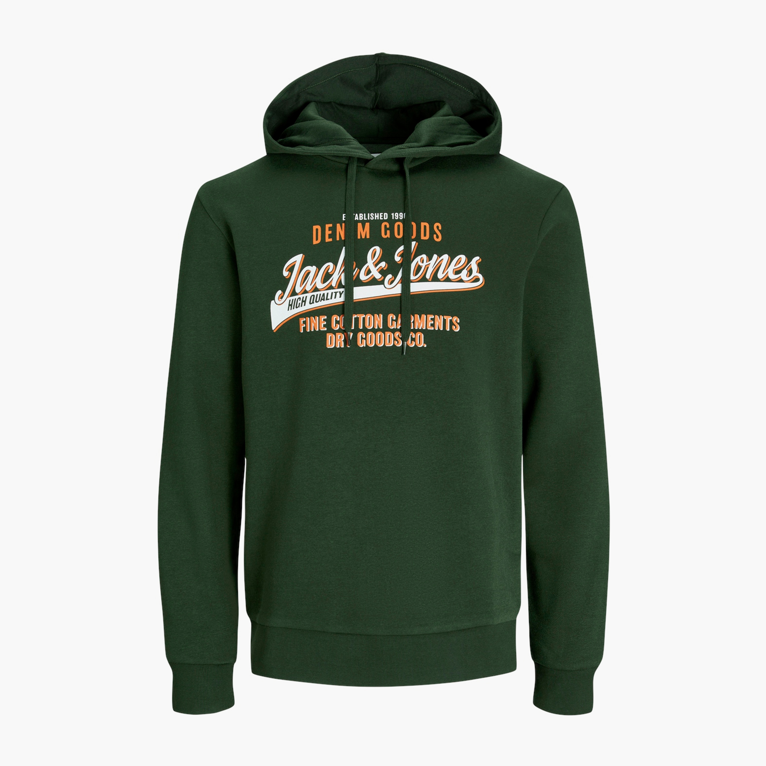 مجموعة من قطعتين هودي بأكمام طويلة وشعار من جاك آند جونز-men-winterwear-hoodiesandsweatshirts-image-2