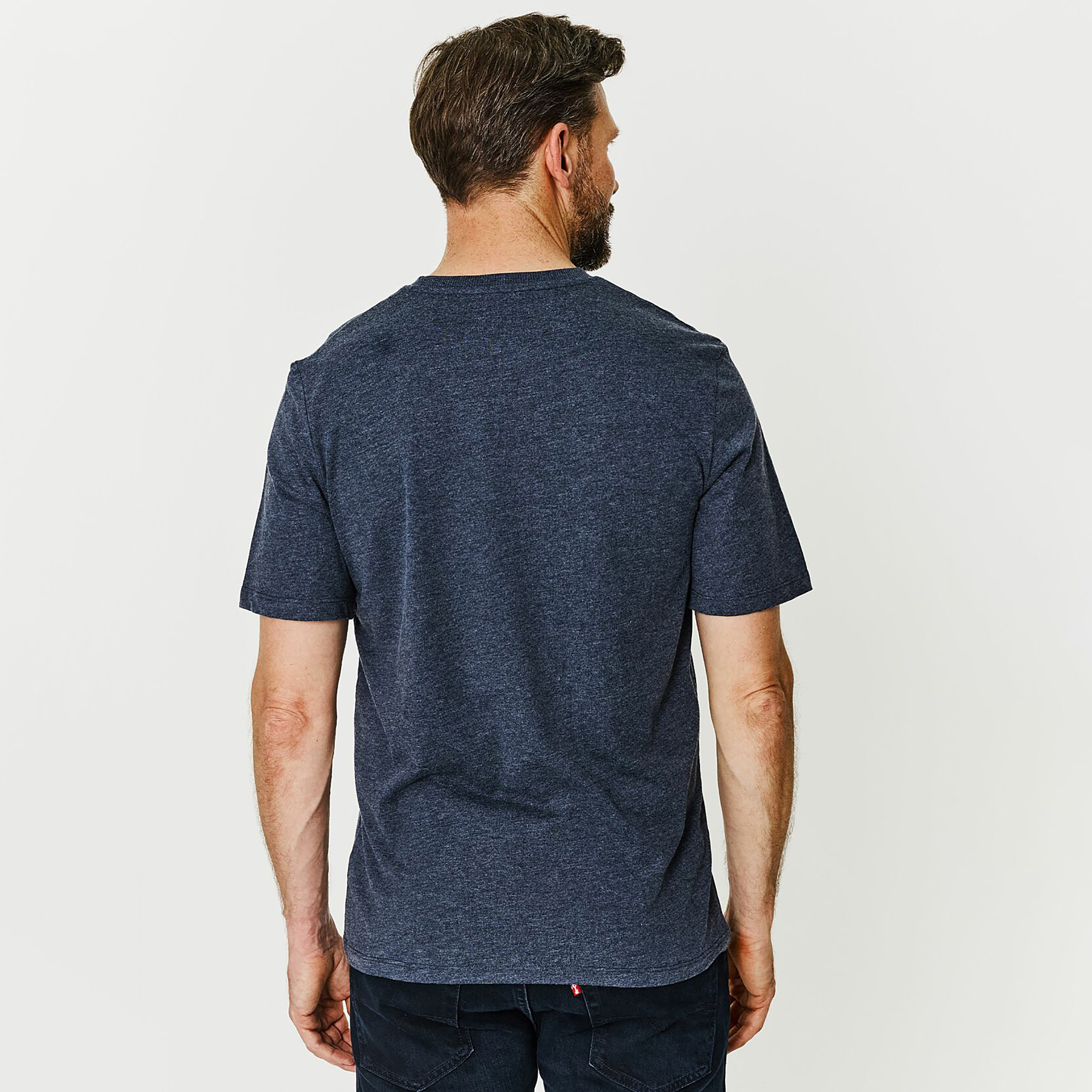 Jack & Jones Plus Size Plain Round Neck Short Sleeves T-Shirt-men-clothing-tshirtsandpolos-tshirts-image-2