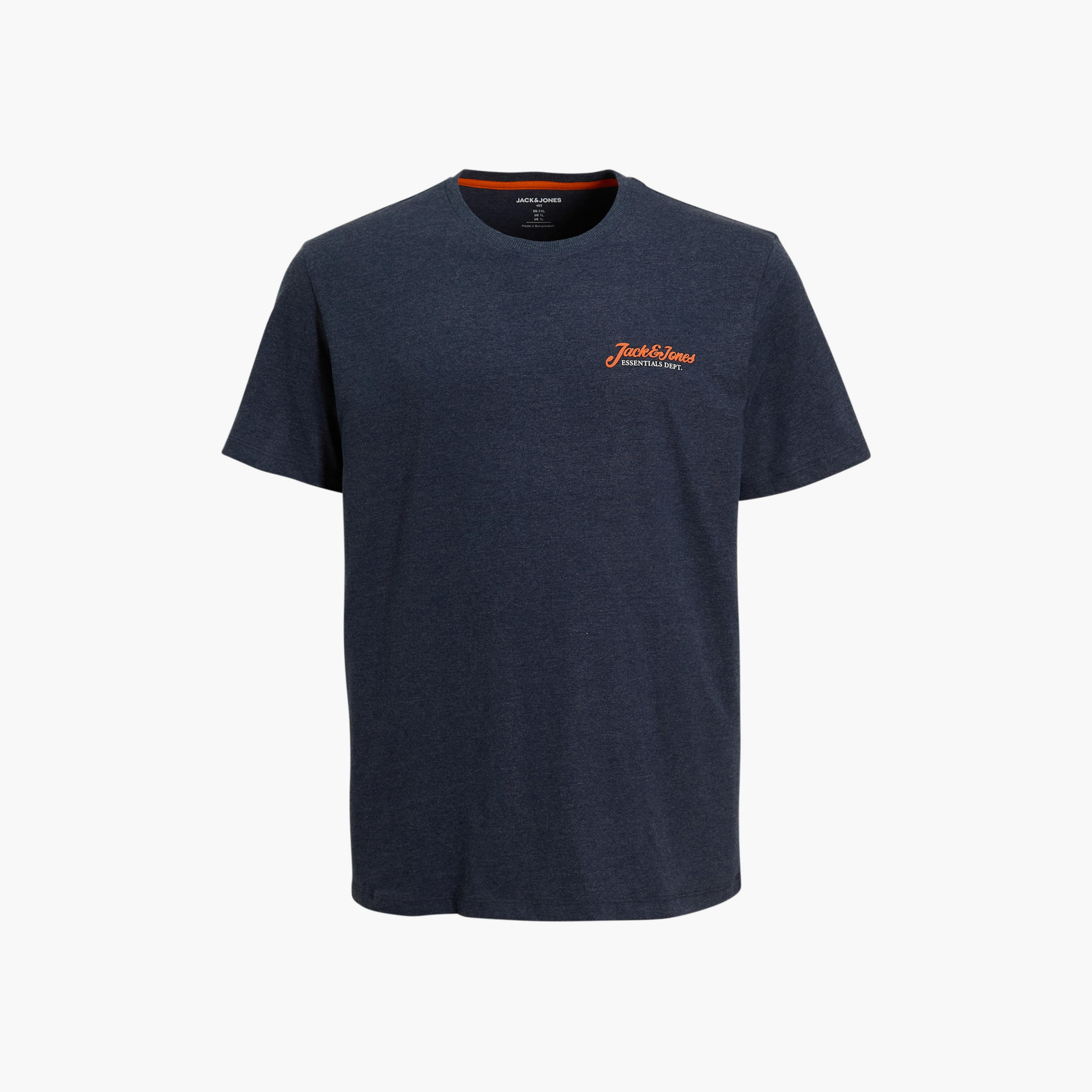 Jack & Jones Plus Size Plain Round Neck Short Sleeves T-Shirt-men-clothing-tshirtsandpolos-tshirts-image-4