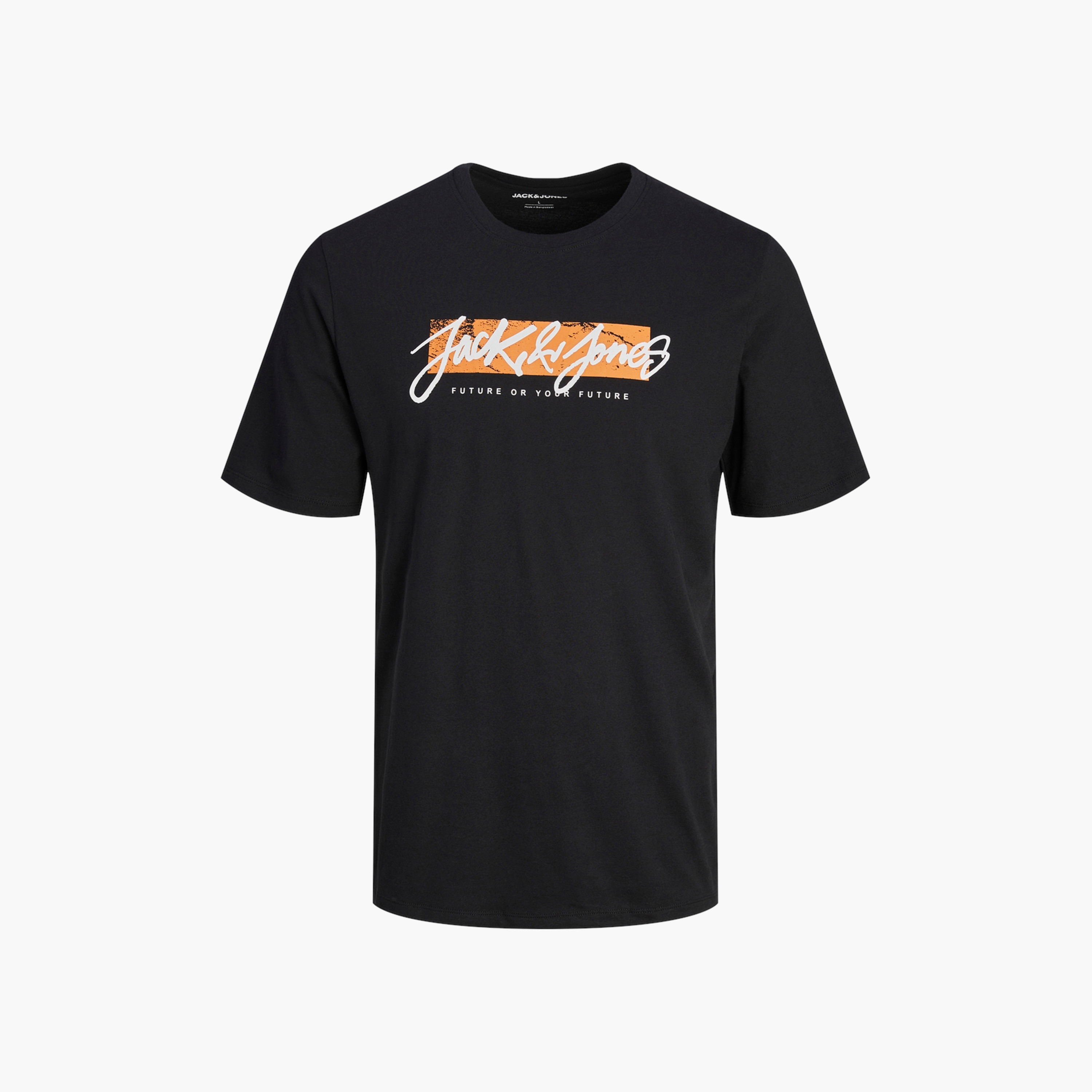 مجموعة من قطعتين تيشيرت بأكمام قصيرة ورقبة دائرية وشعار من جاك آند جونز-men-clothing-tshirtsandpolos-tshirts-image-2