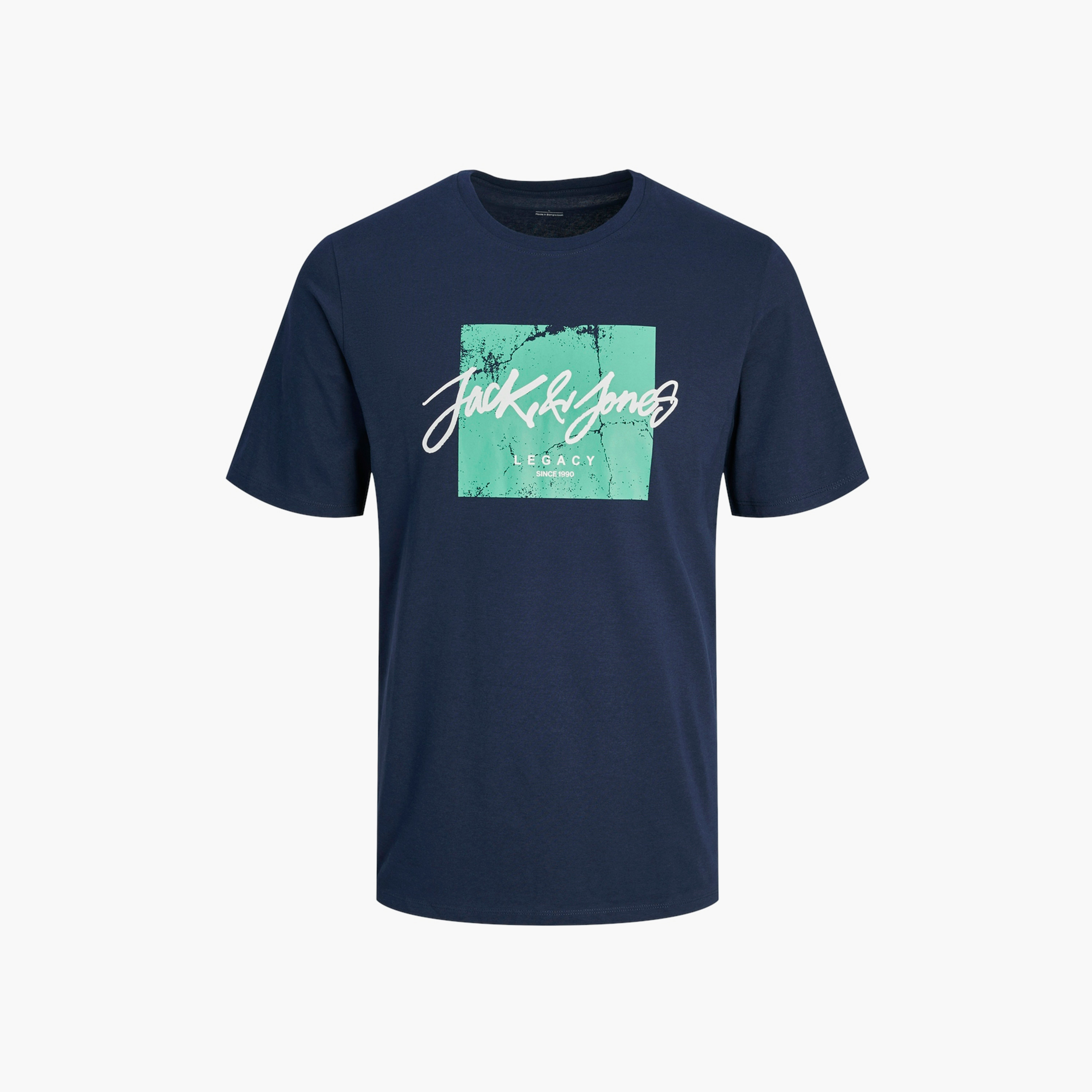 مجموعة من قطعتين تيشيرت بأكمام قصيرة ورقبة دائرية وشعار من جاك آند جونز-men-clothing-tshirtsandpolos-tshirts-image-3