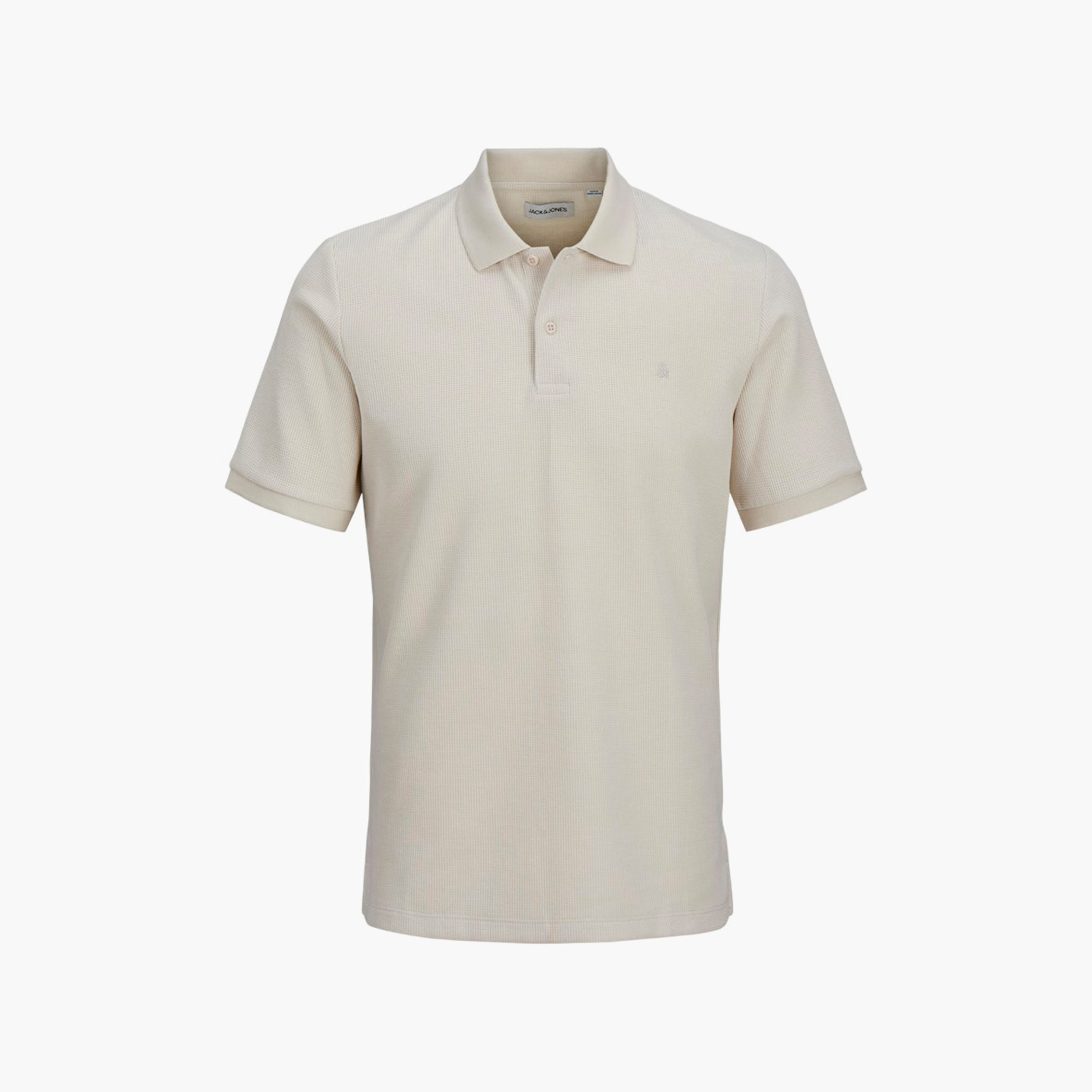 تي شيرت بولو رجالي سادة بياقة وأكمام قصيرة من جاك اند جونز-men-clothing-tshirtsandpolos-polos-image-13