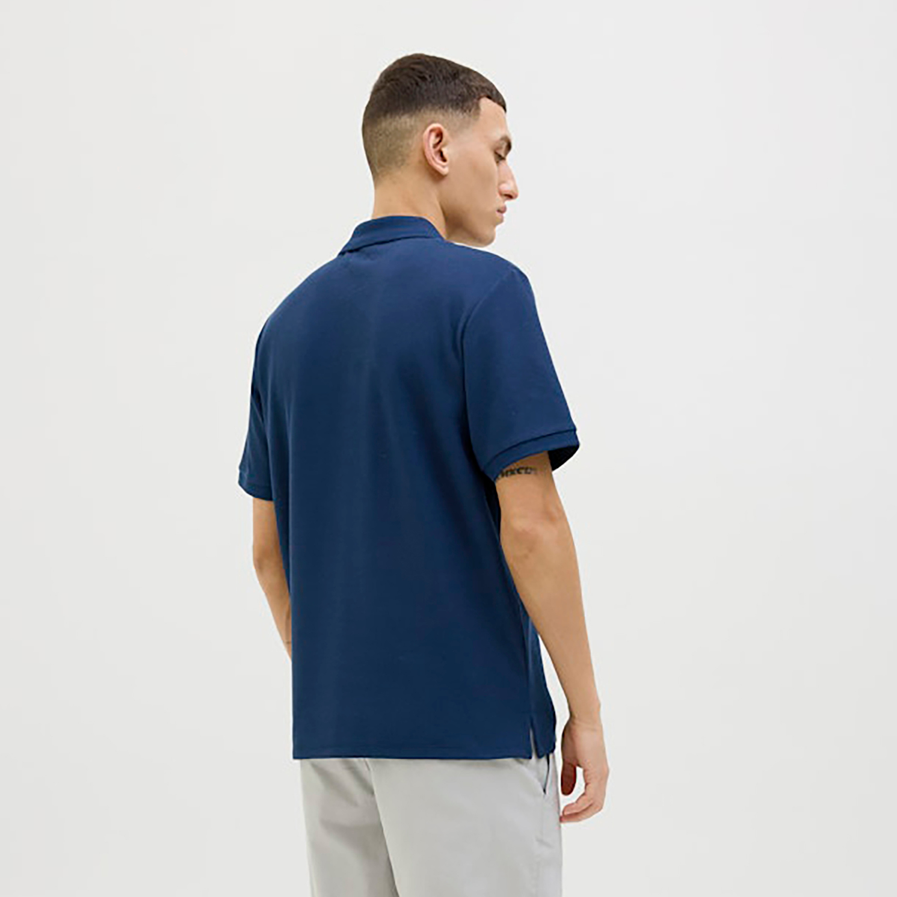 Jack & Jones Plain Collared Short Sleeves Men's Polo T-Shirt-men-clothing-tshirtsandpolos-polos-image-4