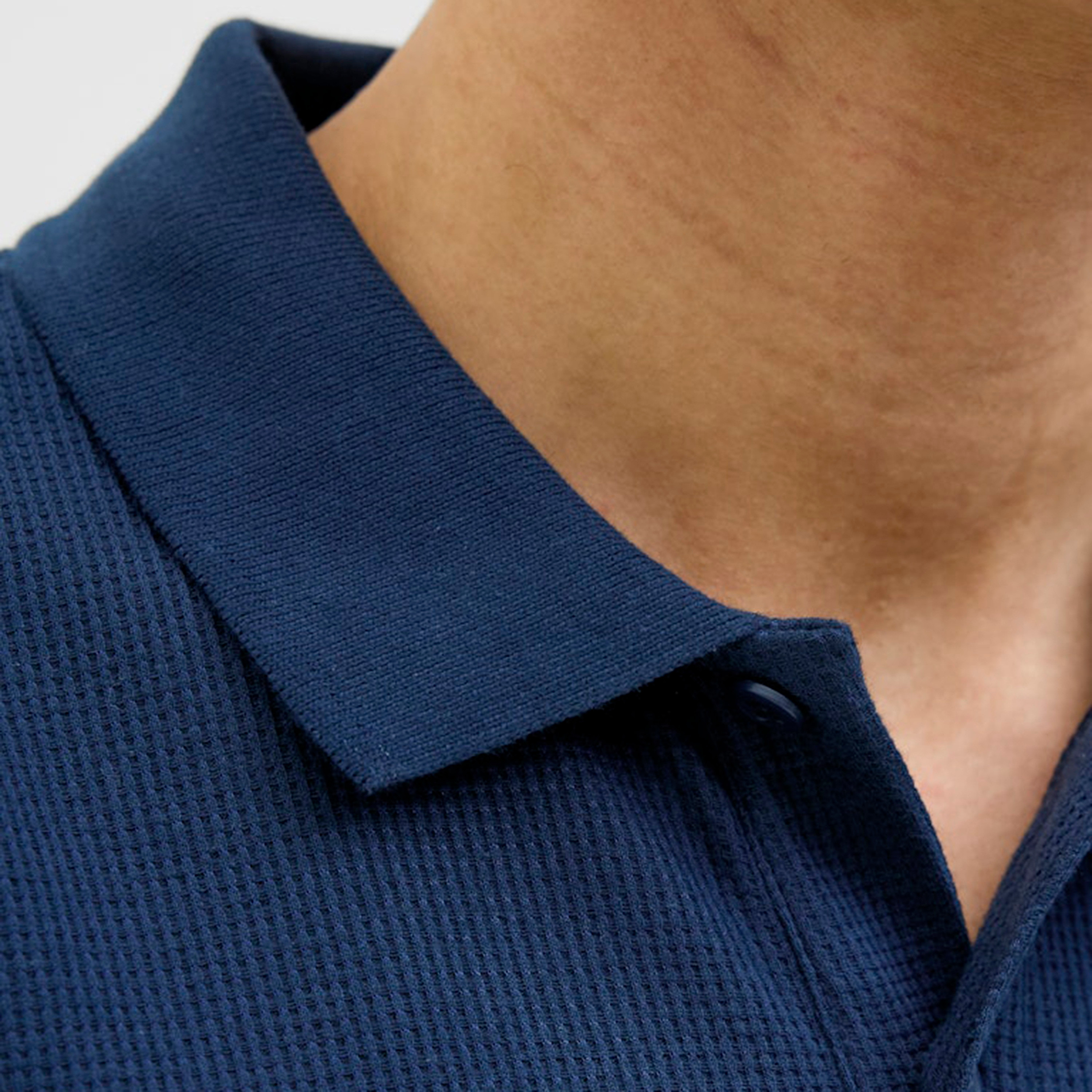Jack & Jones Plain Collared Short Sleeves Men's Polo T-Shirt-men-clothing-tshirtsandpolos-polos-image-6