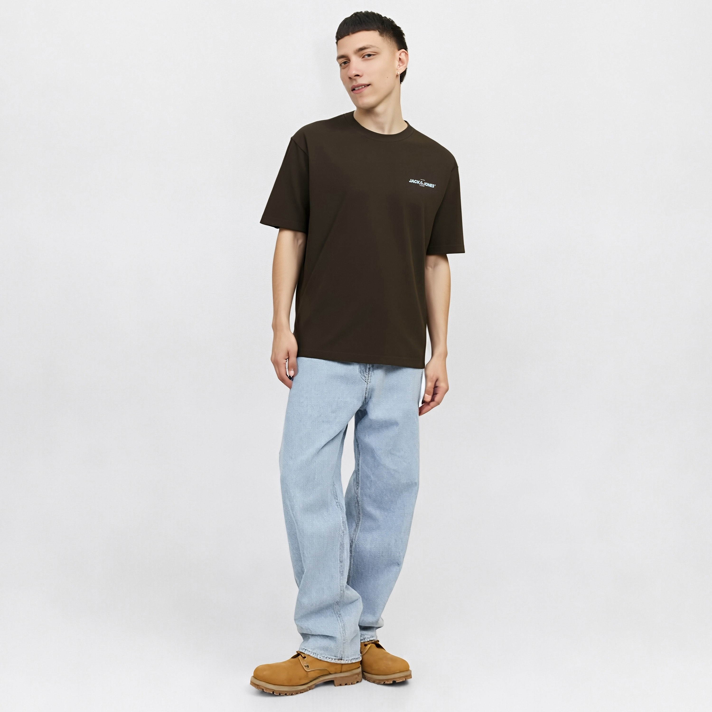 Jack & Jones Graphic Print Crew Neck Short Sleeves Men's T-Shirt-men-clothing-tshirtsandpolos-tshirts-image-7