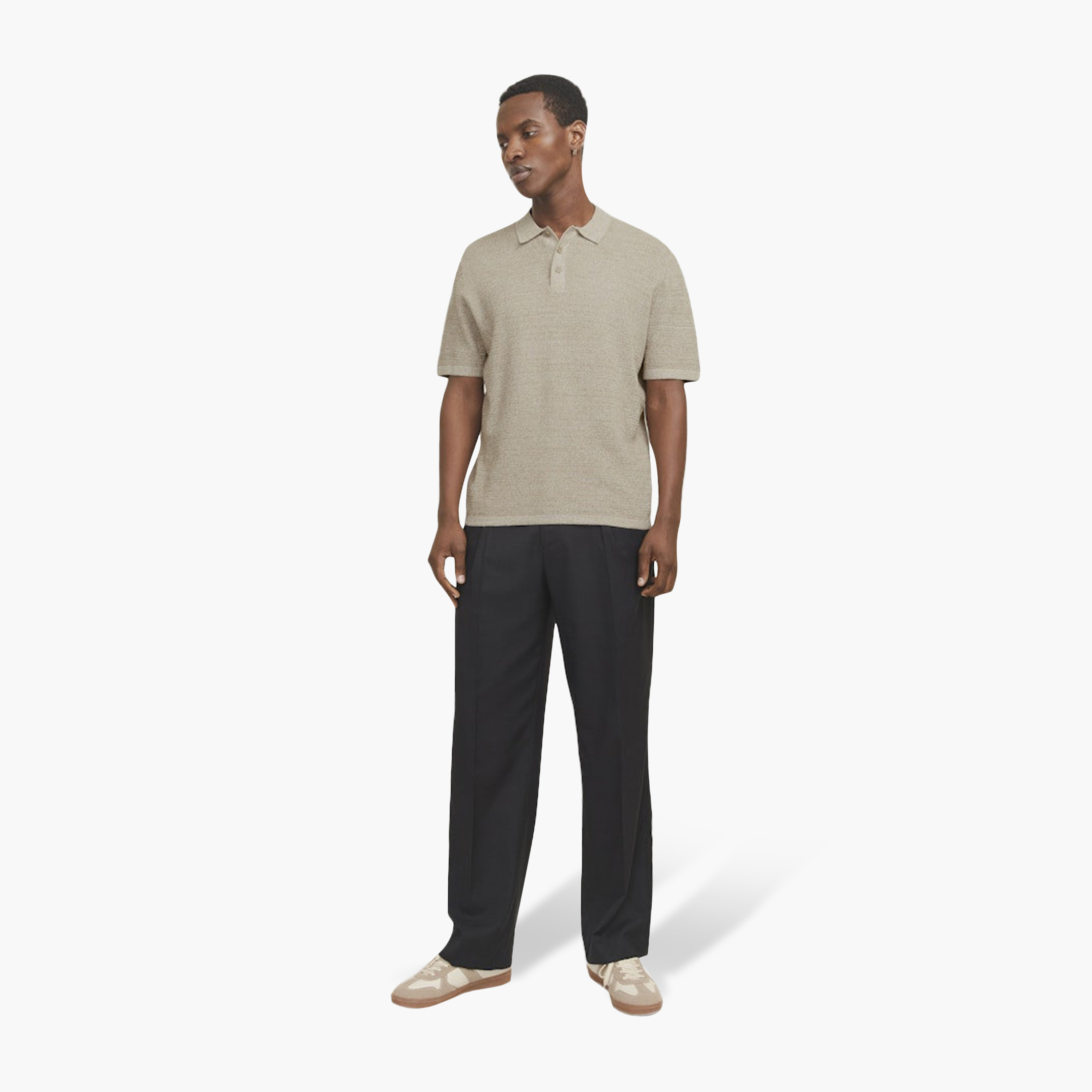 Jack & Jones Knitted Short Sleeves Men's Polo T-Shirt-men-clothing-tshirtsandpolos-polos-image-9