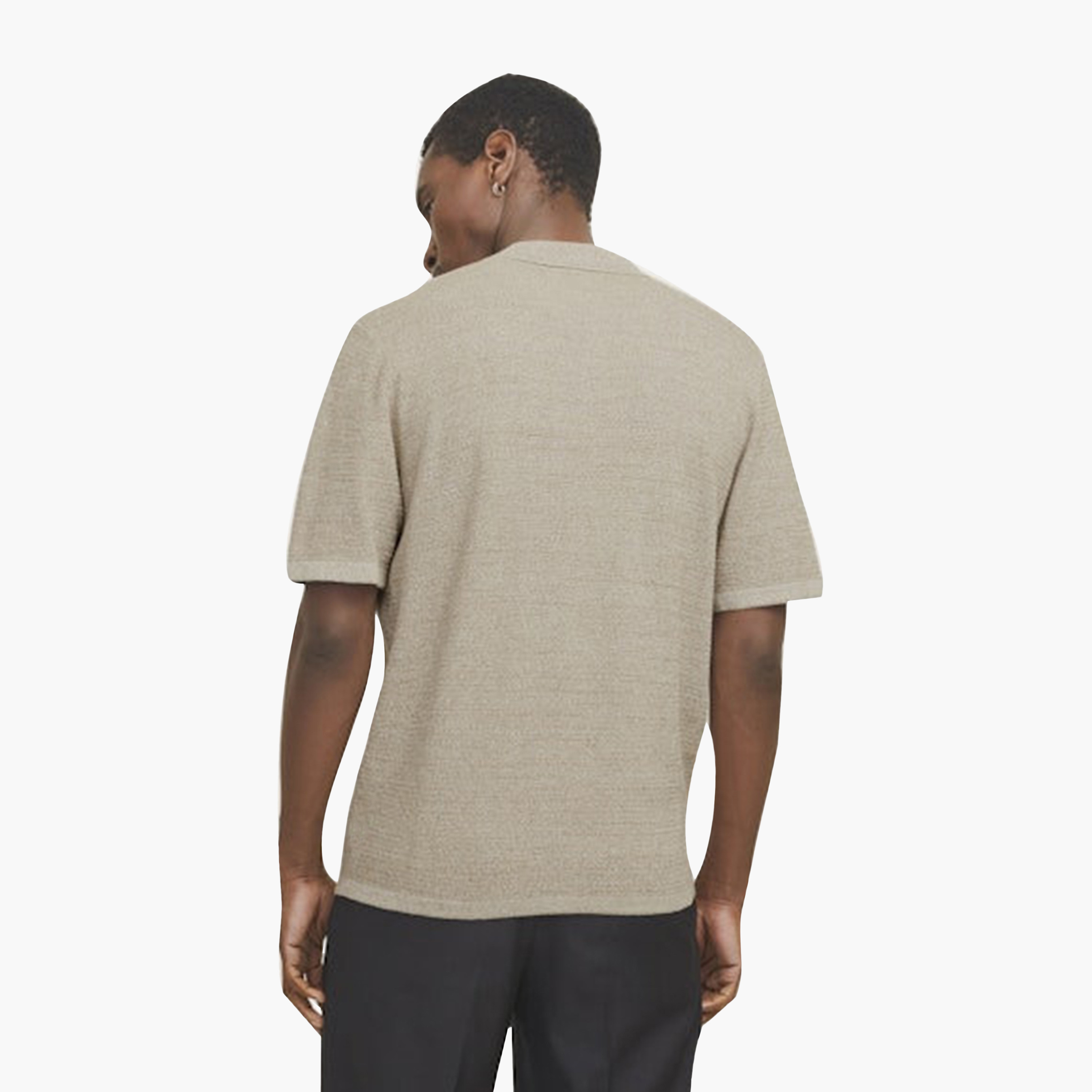Jack & Jones Knitted Short Sleeves Men's Polo T-Shirt-men-clothing-tshirtsandpolos-polos-image-11