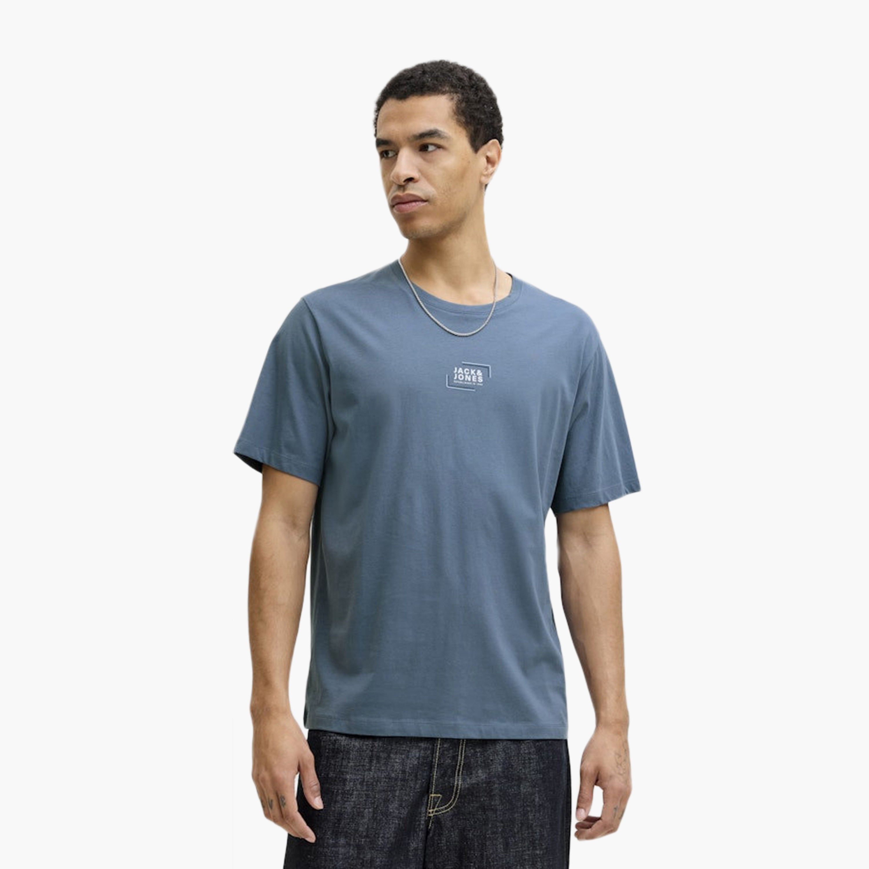 جاك & حونز-  تي شيرت بنقوش برقبة دائرية وأكمام قصيرة-men-clothing-tshirtsandpolos-tshirts-image-22