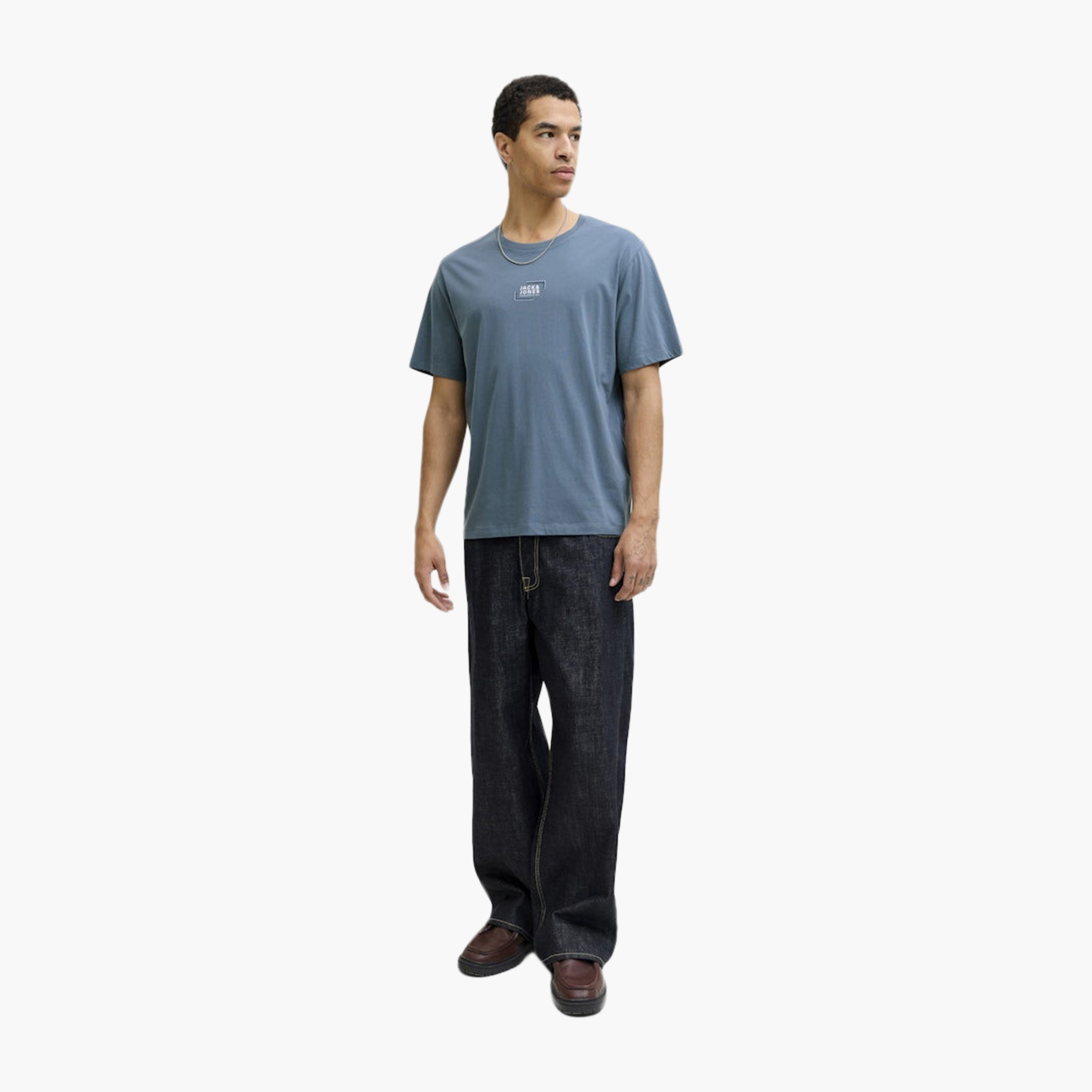 جاك & حونز-  تي شيرت بنقوش برقبة دائرية وأكمام قصيرة-men-clothing-tshirtsandpolos-tshirts-image-23