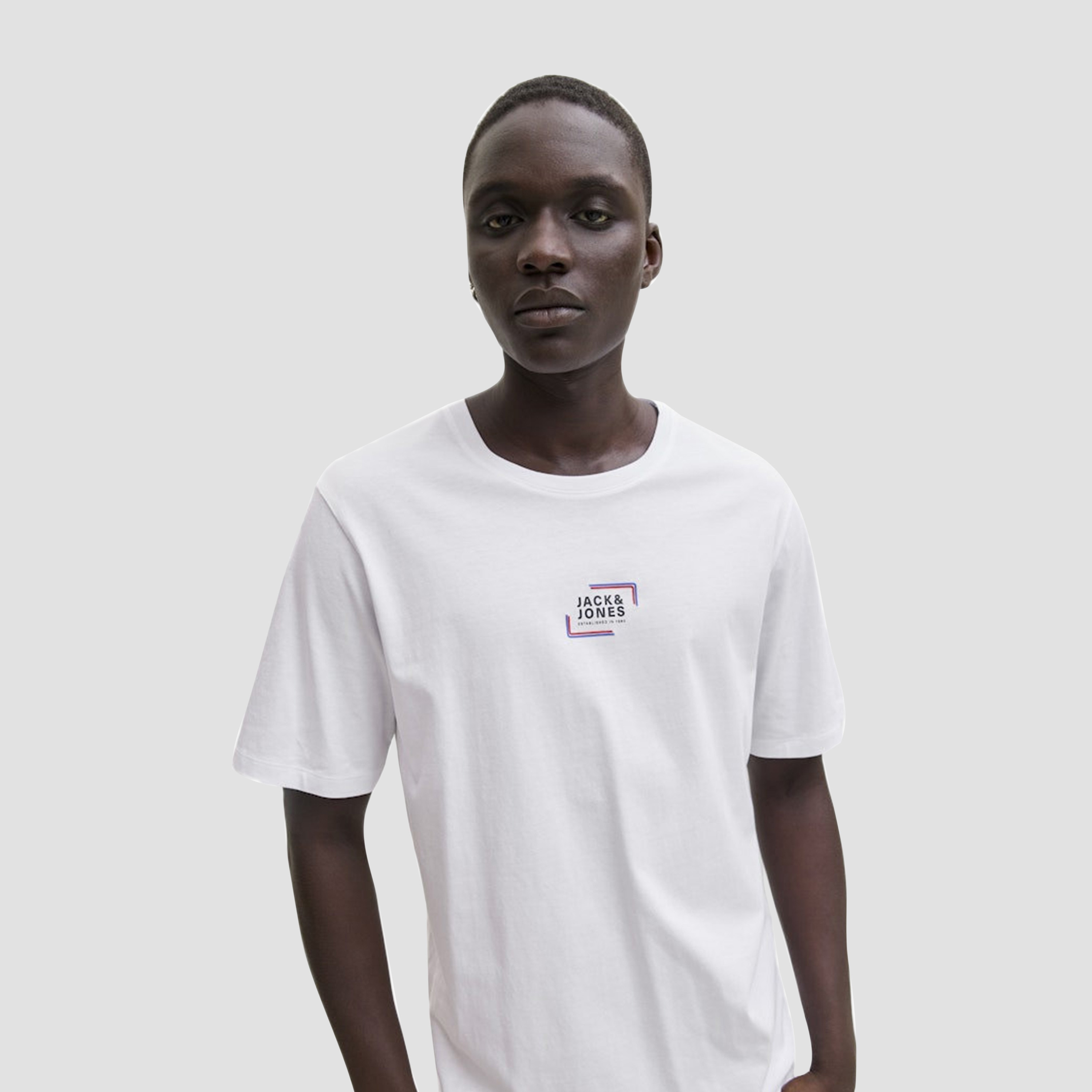 جاك & حونز-  تي شيرت بنقوش برقبة دائرية وأكمام قصيرة-men-clothing-tshirtsandpolos-tshirts-image-46