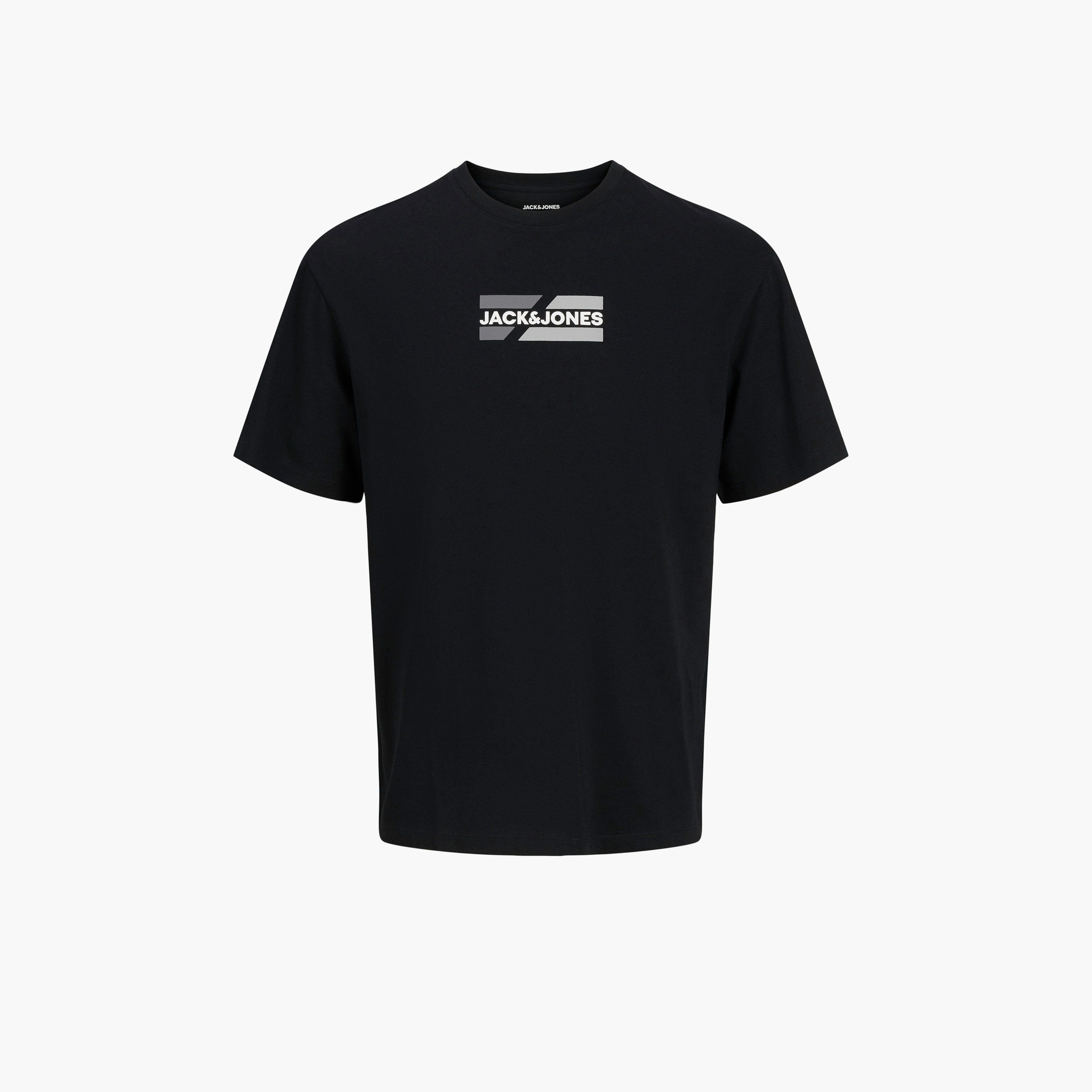 جاك & حونز-  تي شيرت بنقوش برقبة دائرية وأكمام قصيرة-men-clothing-tshirtsandpolos-tshirts-image-7