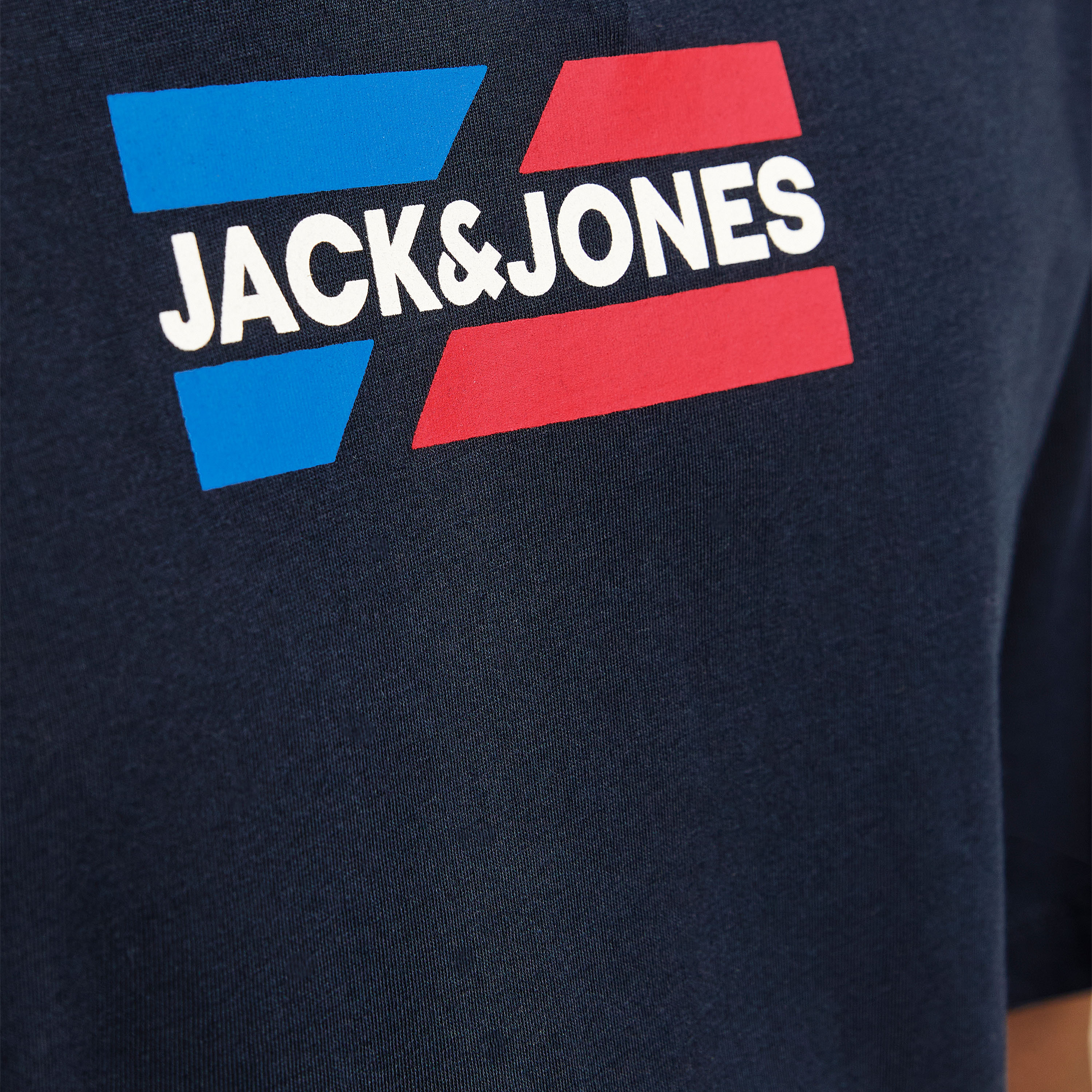 جاك & حونز-  تي شيرت بنقوش برقبة دائرية وأكمام قصيرة-men-clothing-tshirtsandpolos-tshirts-image-12