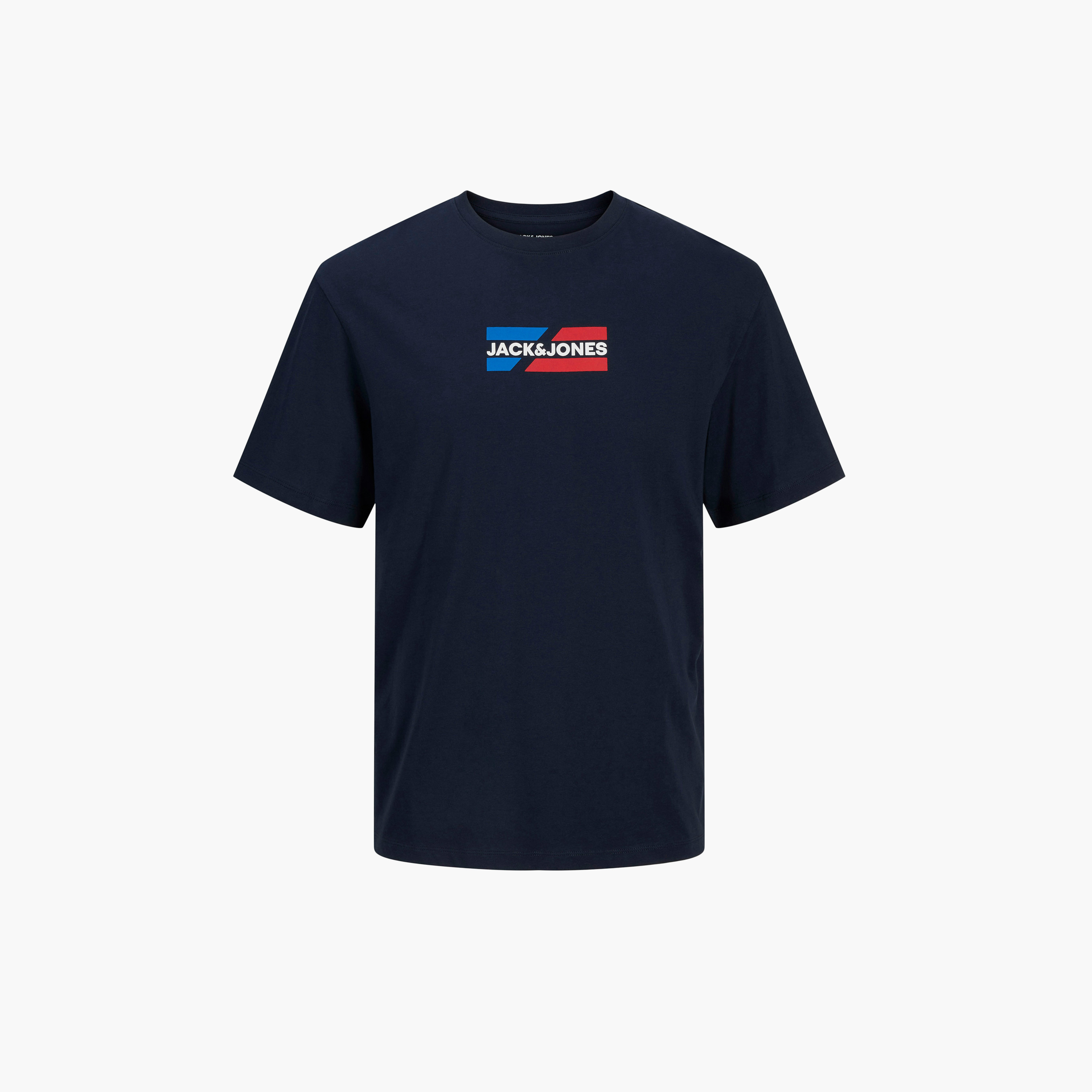 جاك & حونز-  تي شيرت بنقوش برقبة دائرية وأكمام قصيرة-men-clothing-tshirtsandpolos-tshirts-image-14