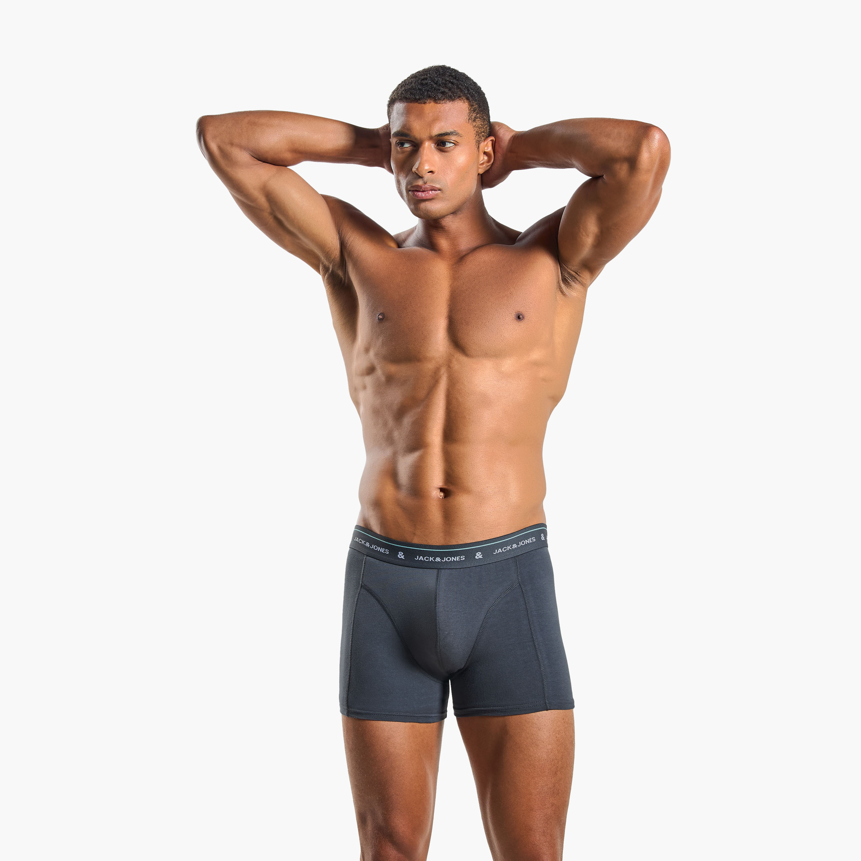 مجموعة من 3 سراويل داخلية للرجال برباط خصر مطبوع عليه العلامة التجارية من جاك اند جونز-men-clothing-innerwear-underwear-image-2