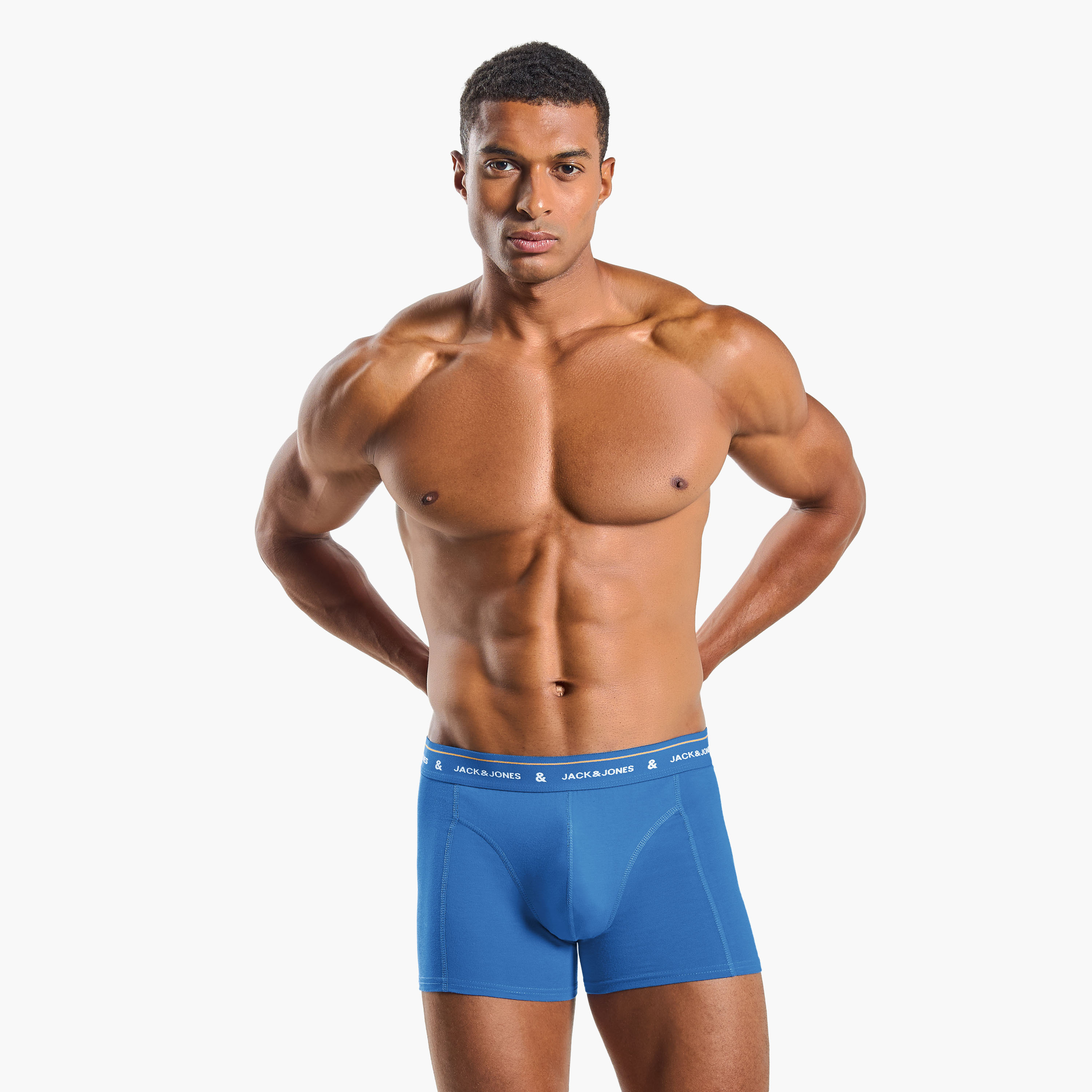 مجموعة من 3 سراويل داخلية للرجال برباط خصر مطبوع عليه العلامة التجارية من جاك اند جونز-men-clothing-innerwear-underwear-image-4