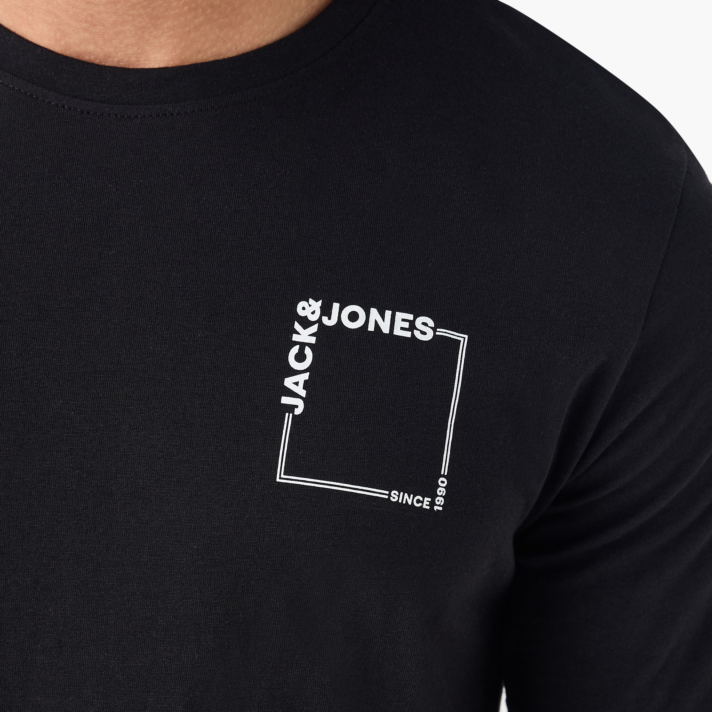 Jack & Jones Logo Crew Neck Short Sleeves Men's T-Shirt-men-clothing-tshirtsandpolos-tshirts-image-5