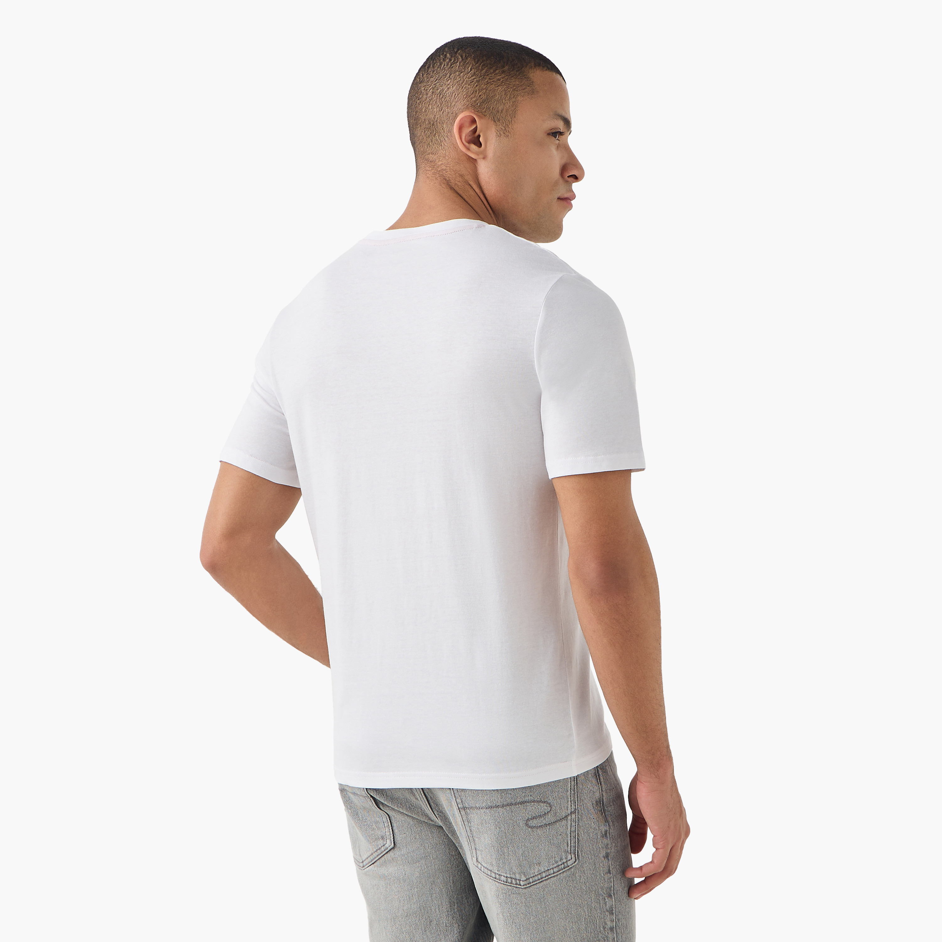 Jack & Jones Logo Crew Neck Short Sleeves Men's T-Shirt-men-clothing-tshirtsandpolos-tshirts-image-13