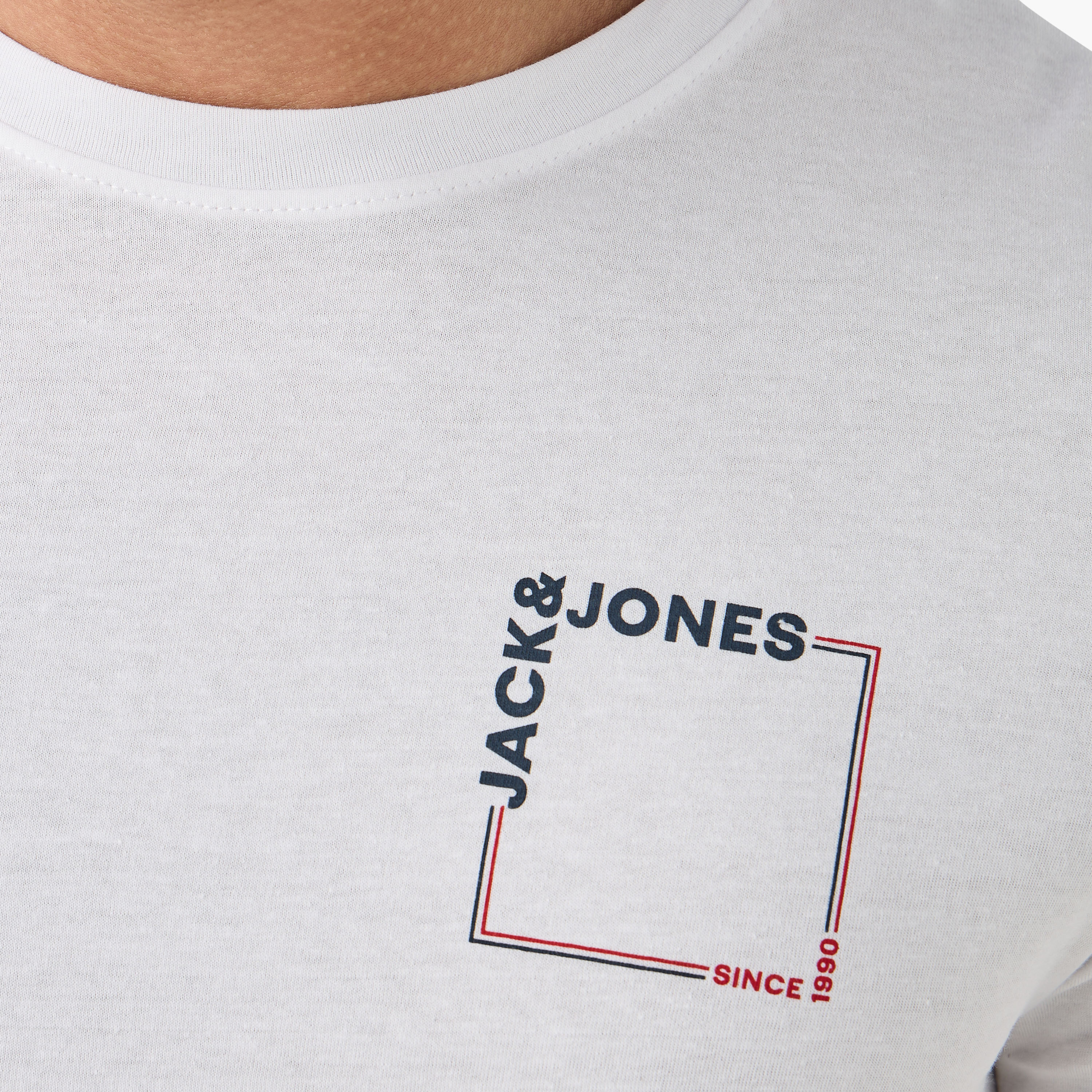 Jack & Jones Logo Crew Neck Short Sleeves Men's T-Shirt-men-clothing-tshirtsandpolos-tshirts-image-15
