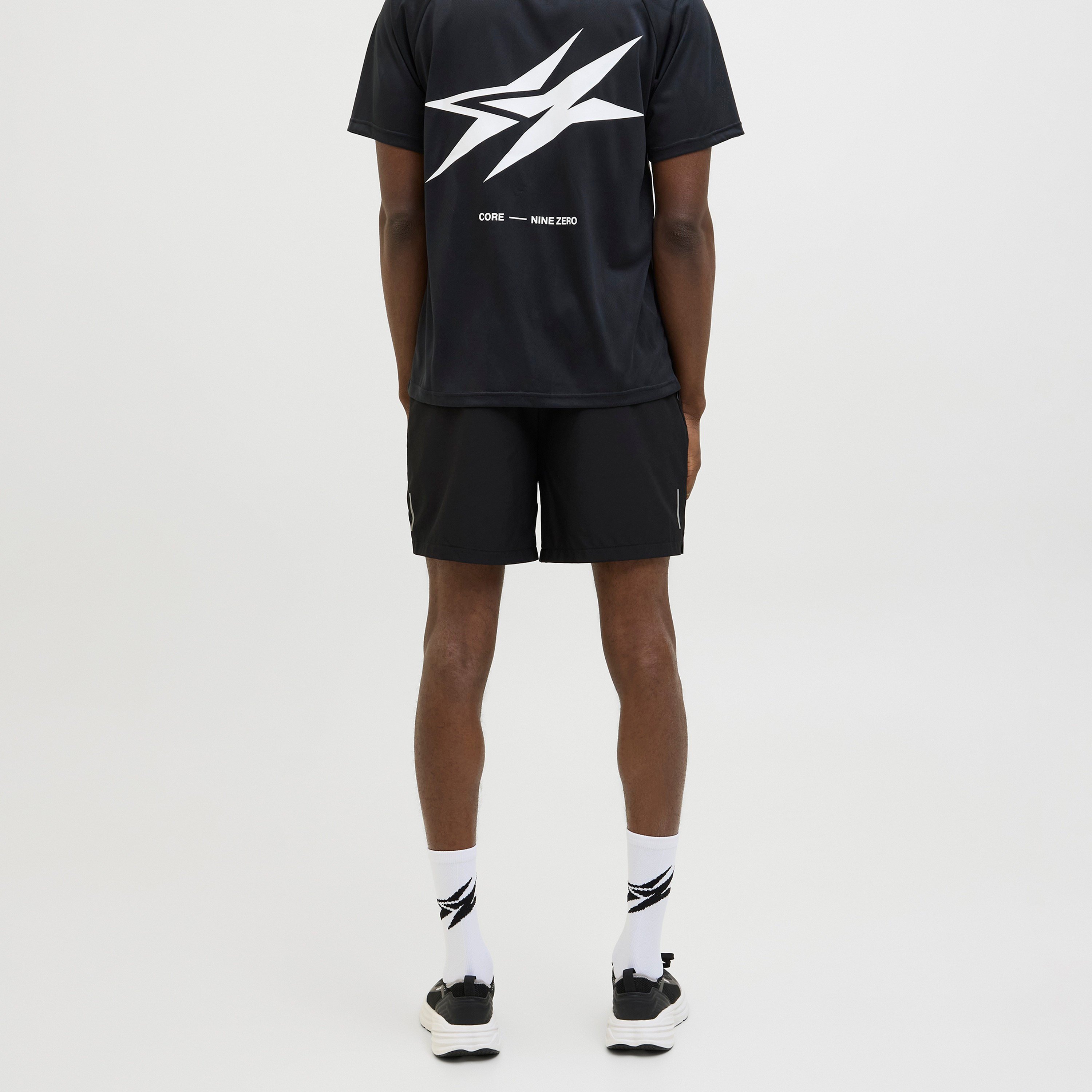 Jack & Jones Mid Rise Drawstring Men's Shorts-men-clothing-bottoms-shorts-image-5