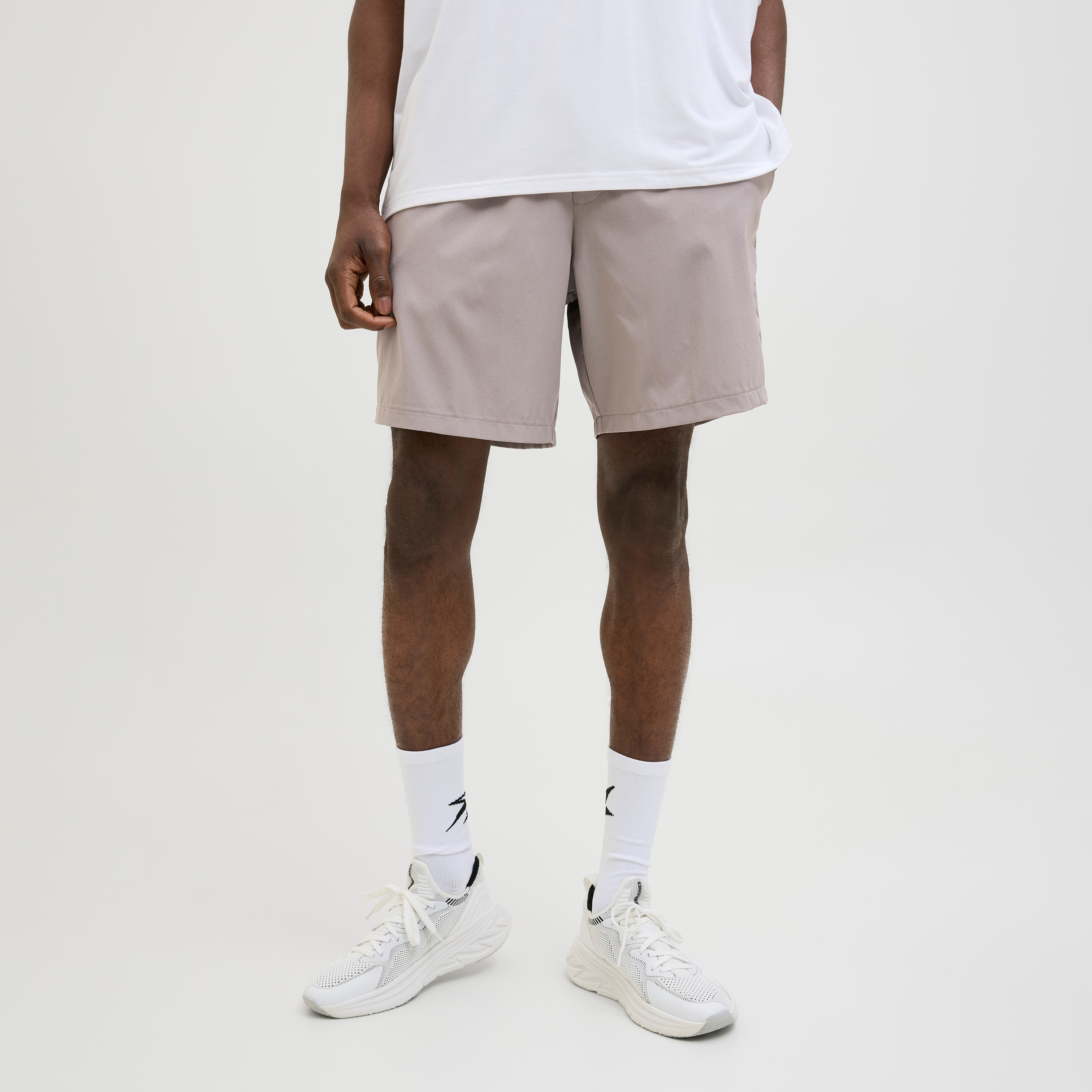 Jack & Jones Mid Rise Drawstring Men's Shorts-men-clothing-bottoms-shorts-image-1