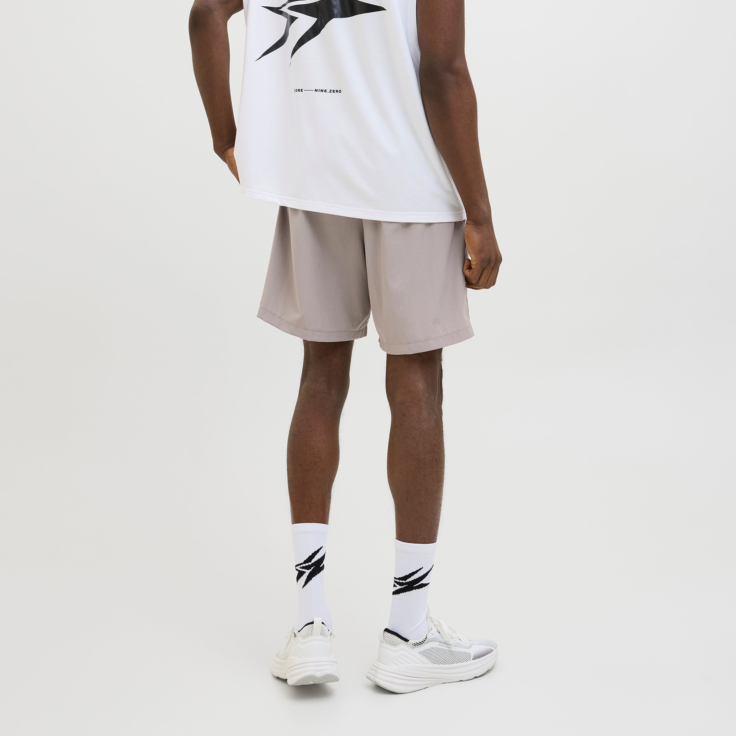 Jack & Jones Mid Rise Drawstring Men's Shorts-men-clothing-bottoms-shorts-image-5