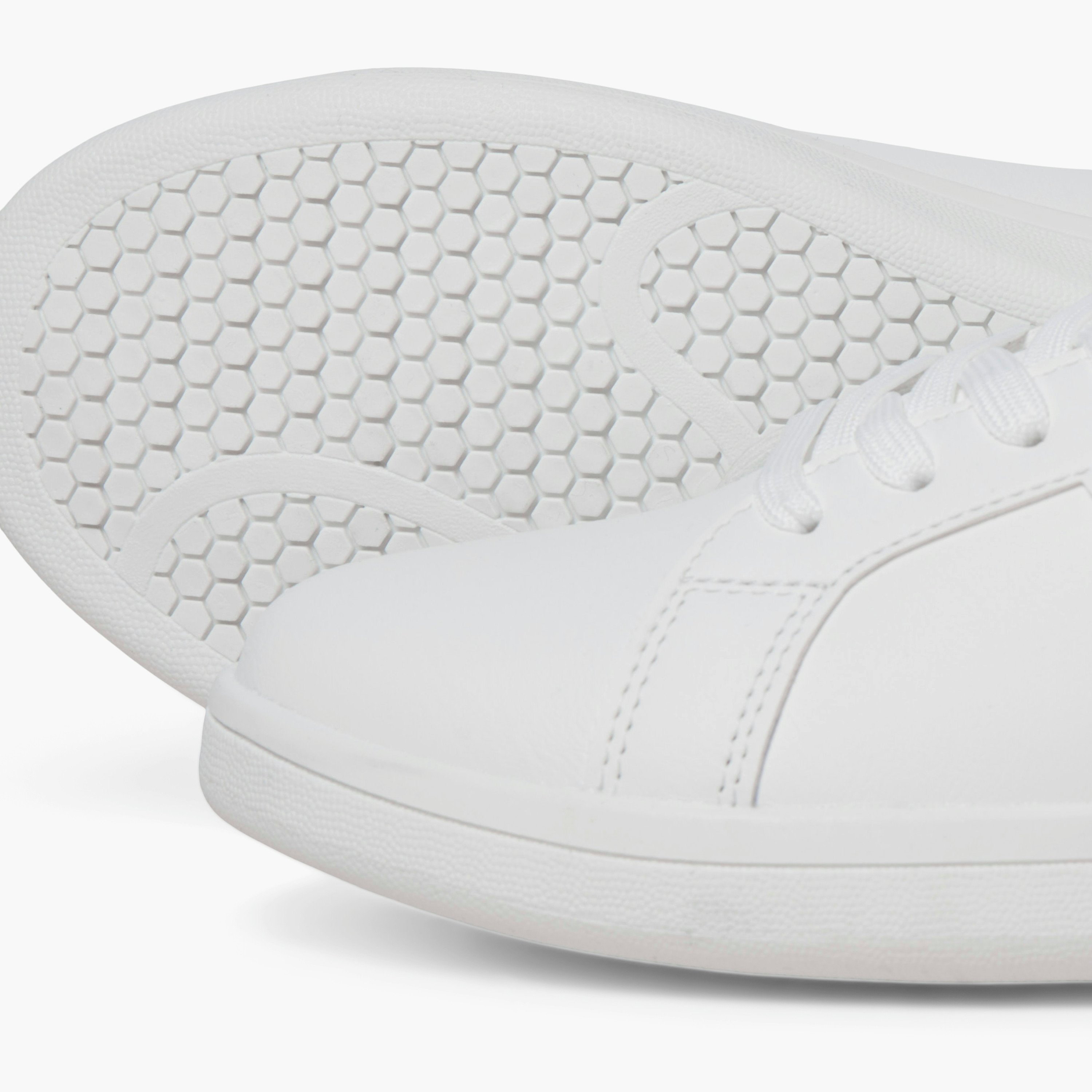 Jack & Jones Men's Lace-Up Low Top Sneaker | 12270030-men-shoes-sneakers-image-2