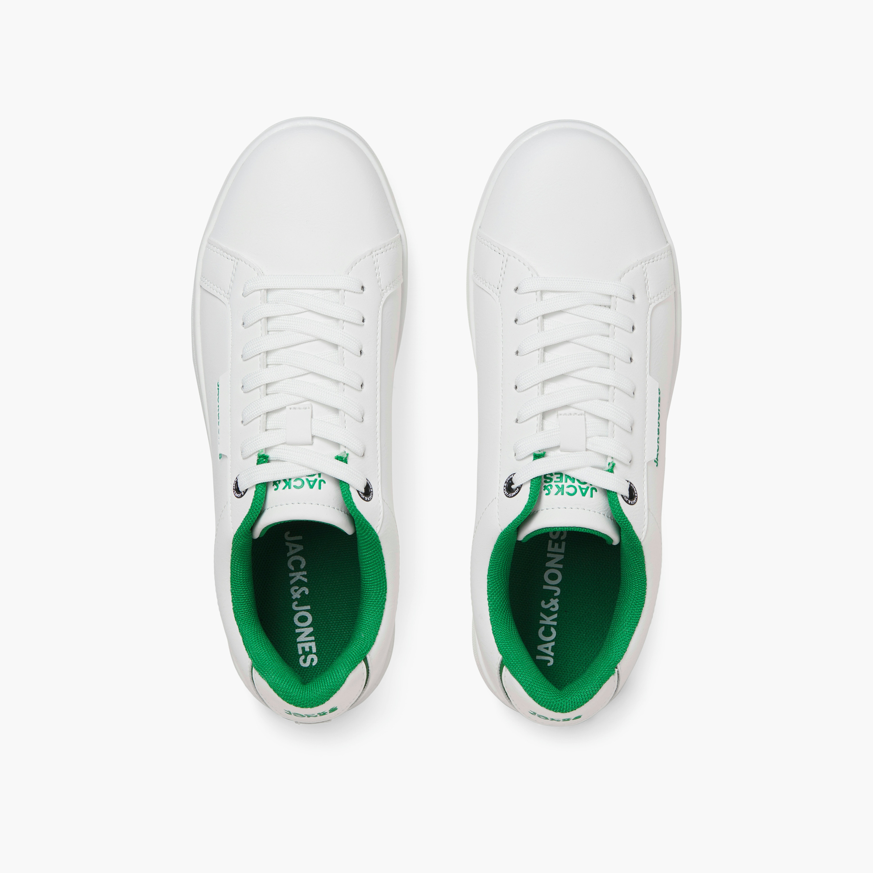 حذاء رياضي منخفض الرقبة برباط للرجال من جاك اند جونز | 12270030-men-shoes-sneakers-image-3