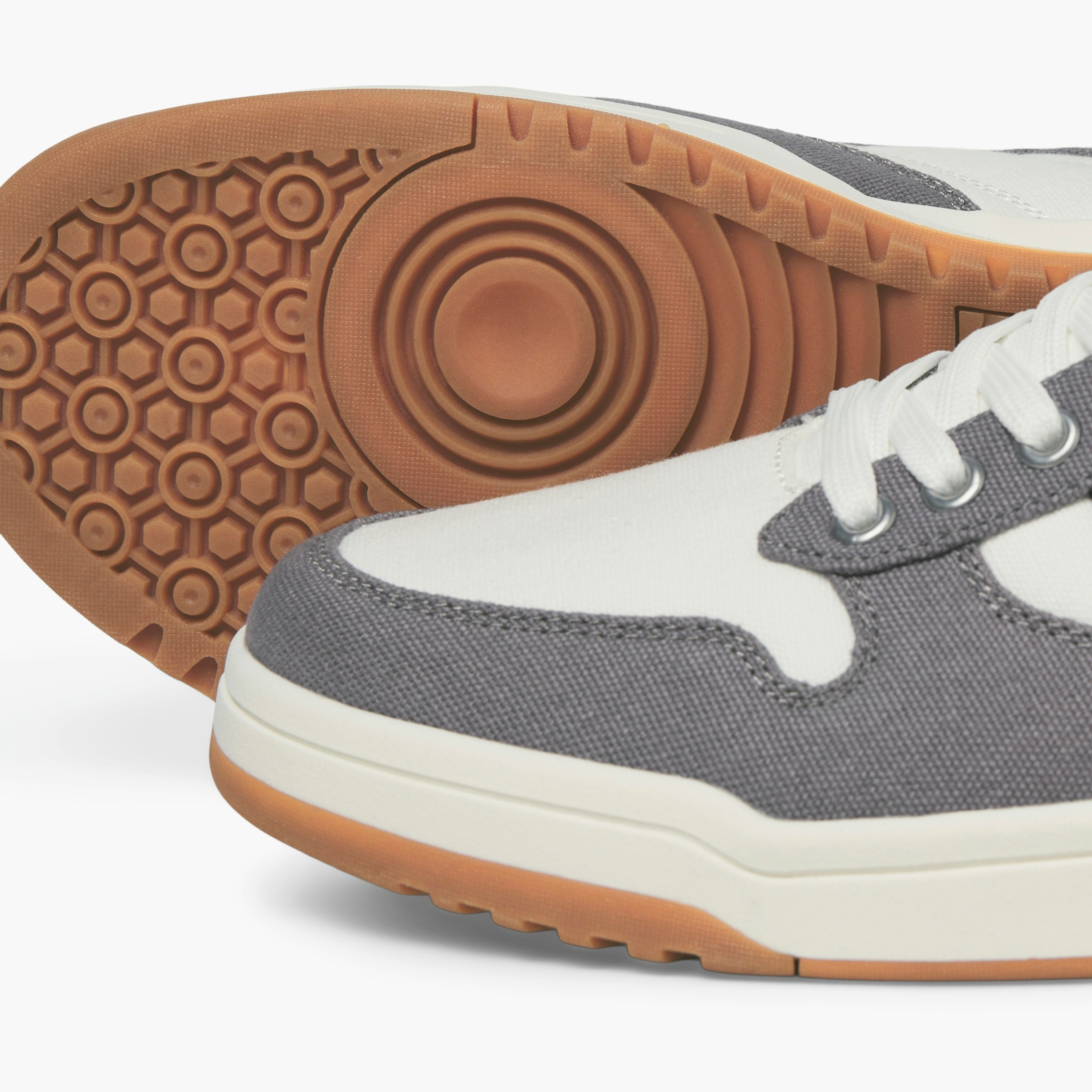 أحذية جاك آند جونز الرياضية للرجال برباط عند الكاحل | 12271024-men-shoes-sneakers-image-2
