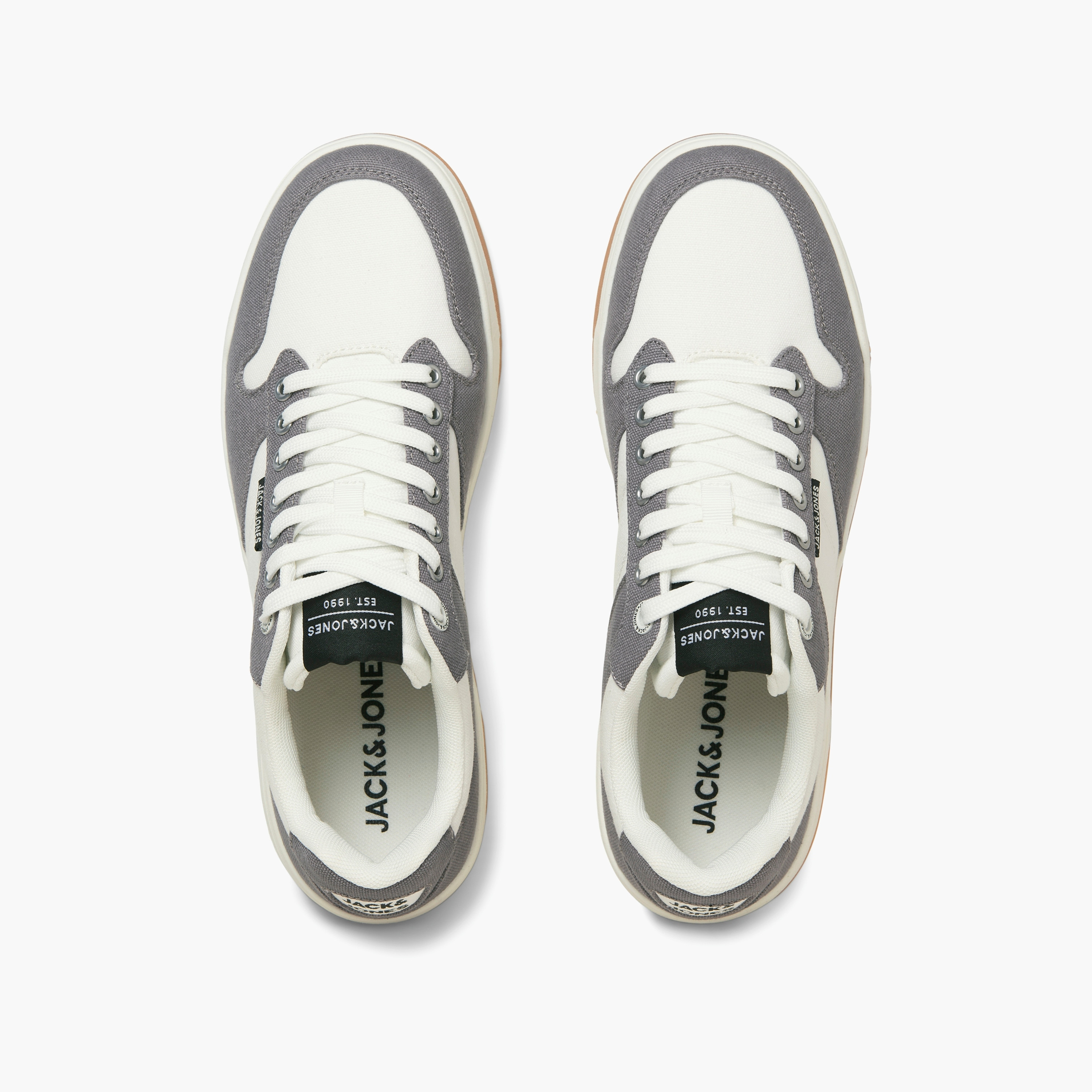 أحذية جاك آند جونز الرياضية للرجال برباط عند الكاحل | 12271024-men-shoes-sneakers-image-3