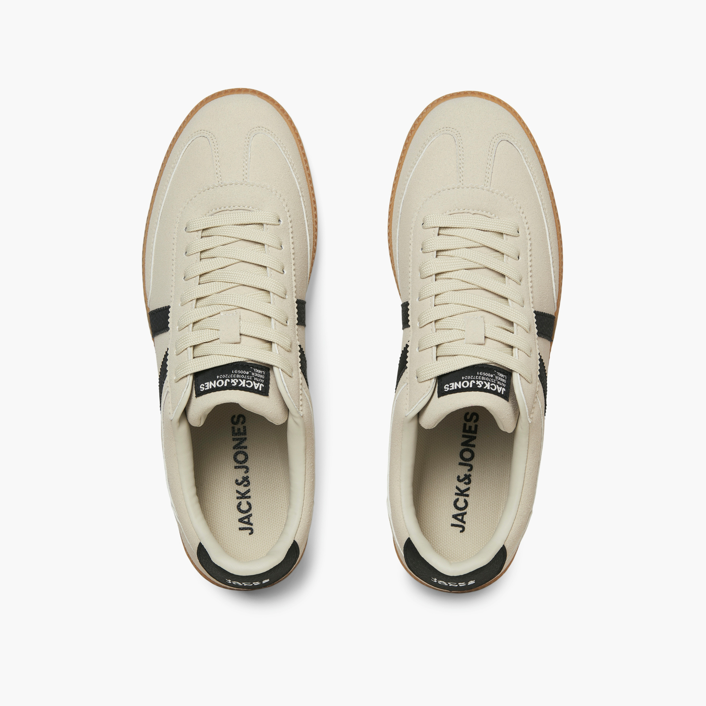 Jack & Jones Men's Lace-Up Low Top Sneakers | 12271083-men-shoes-sneakers-image-3