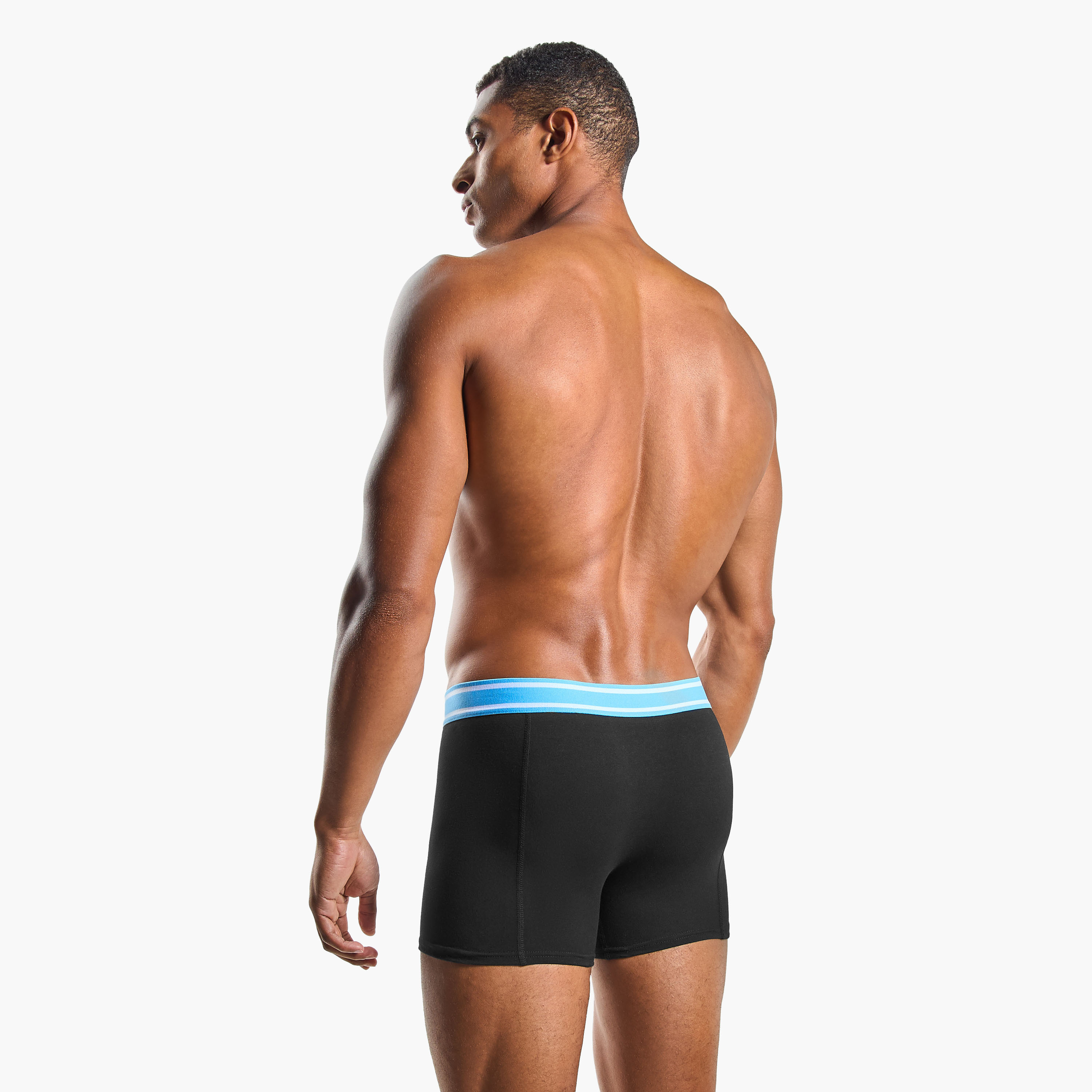 مجموعة من 3 سراويل بوكسر رجالية مطبوعة بعلامة تجارية مع حزام خصر من جاك اند جونز-men-clothing-innerwear-underwear-image-5