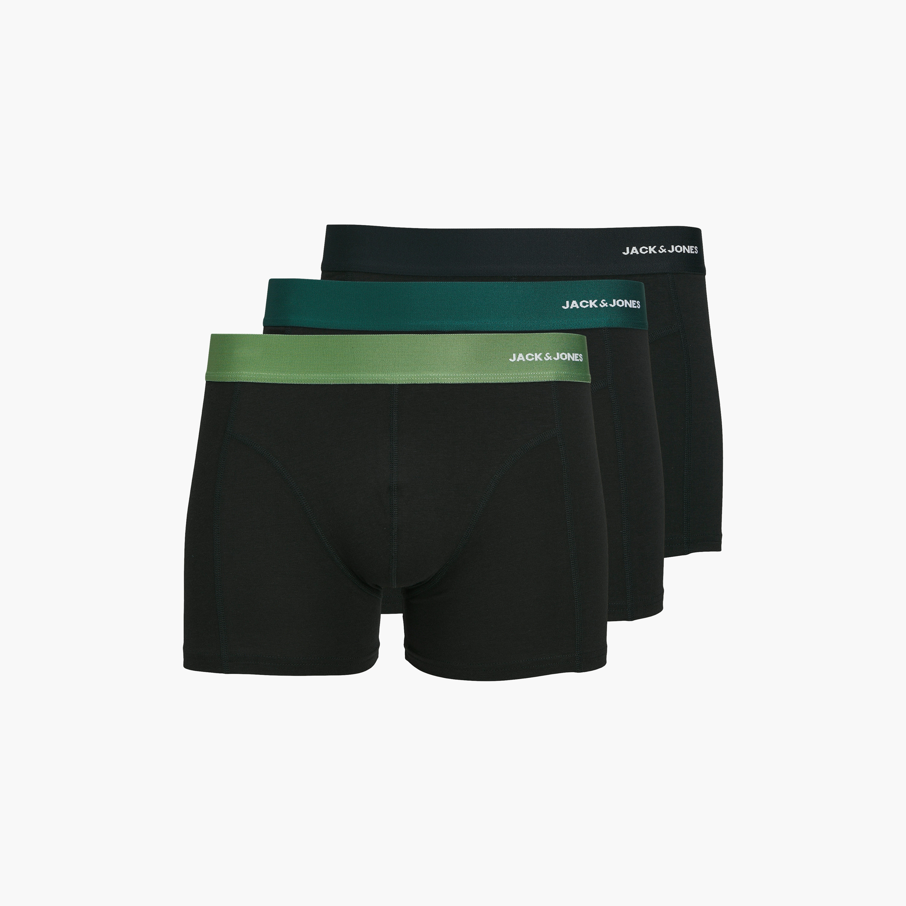 مجموعة من 3 سراويل داخلية للرجال بحزام خصر مطاطي وطبعة العلامة التجارية من جاك اند جونز-men-clothing-innerwear-underwear-image-1