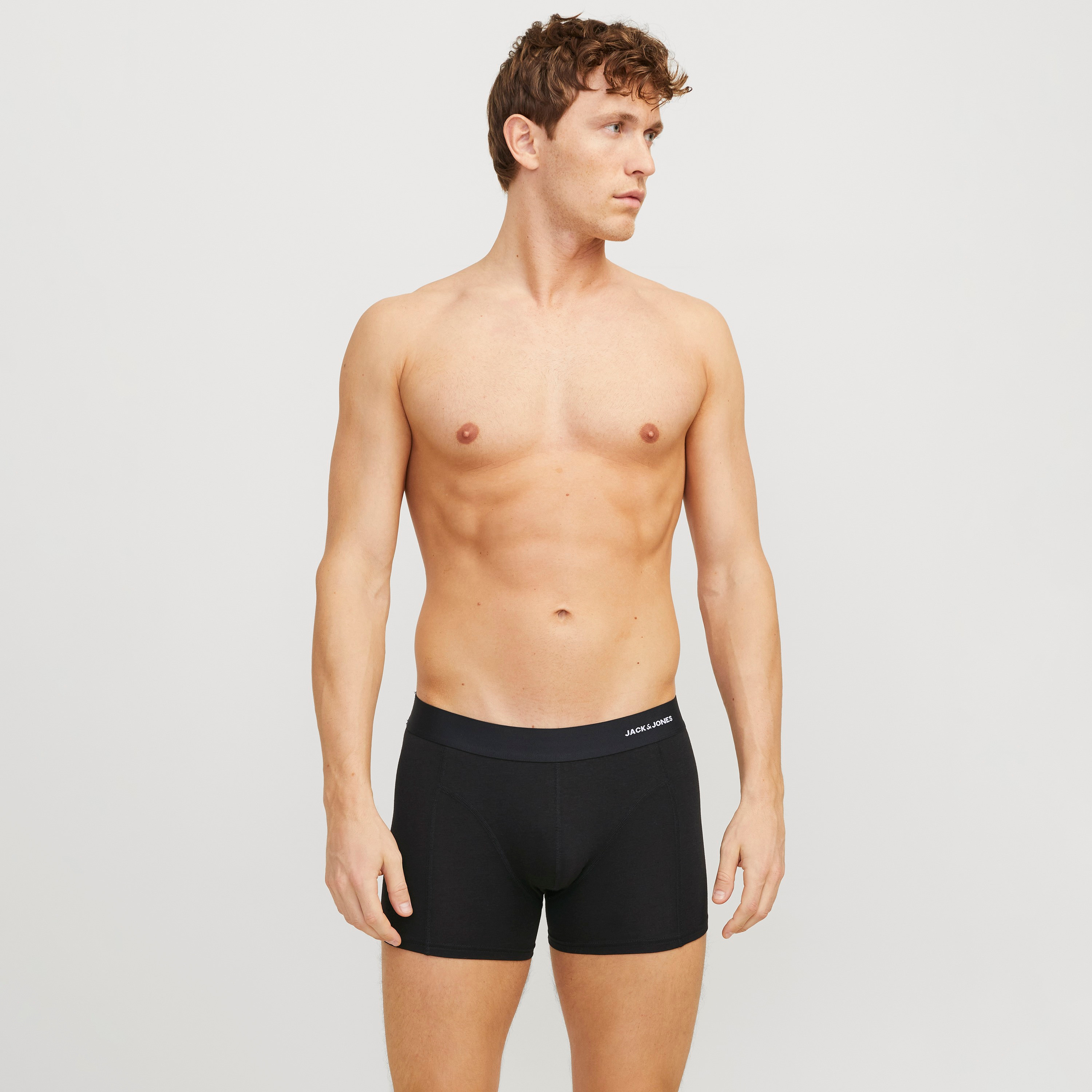 مجموعة من 3 سراويل داخلية للرجال بحزام خصر مطاطي وطبعة العلامة التجارية من جاك اند جونز-men-clothing-innerwear-underwear-image-2