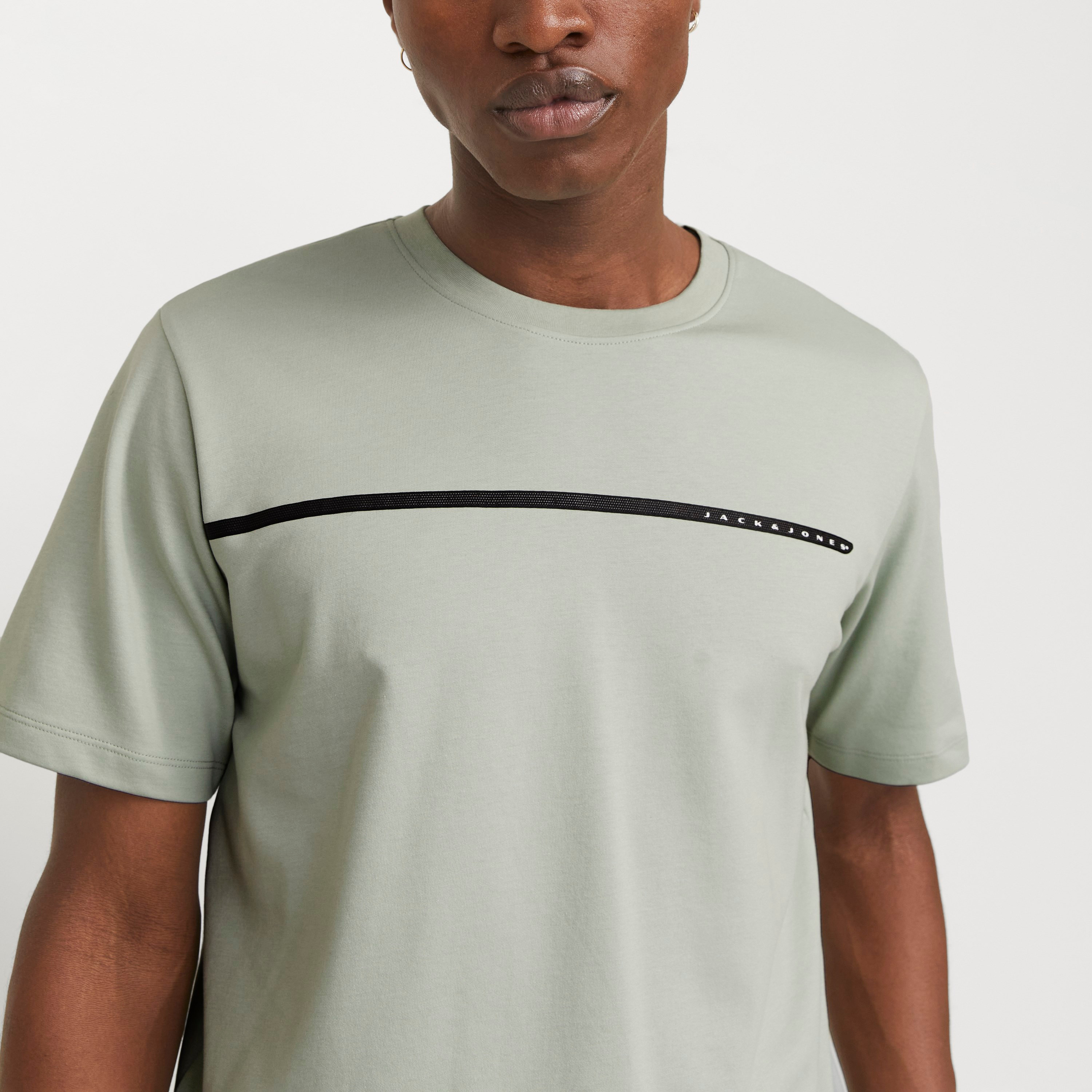 Jack & Jones Logo Crew Neck Short Sleeves Men's T-Shirt-men-clothing-tshirtsandpolos-tshirts-image-3