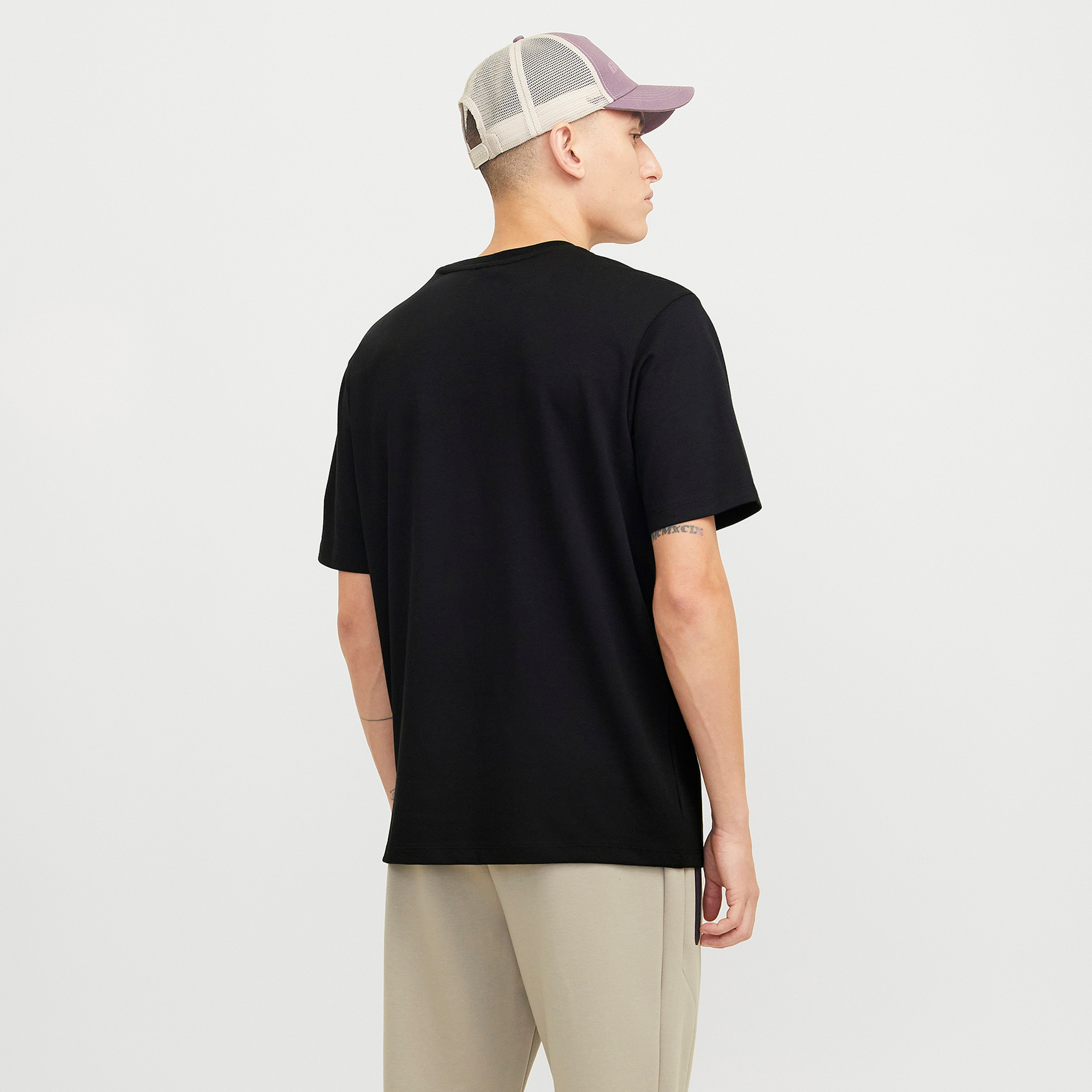 Jack & Jones Logo Crew Neck Short Sleeves Men's T-Shirt-men-clothing-tshirtsandpolos-tshirts-image-11