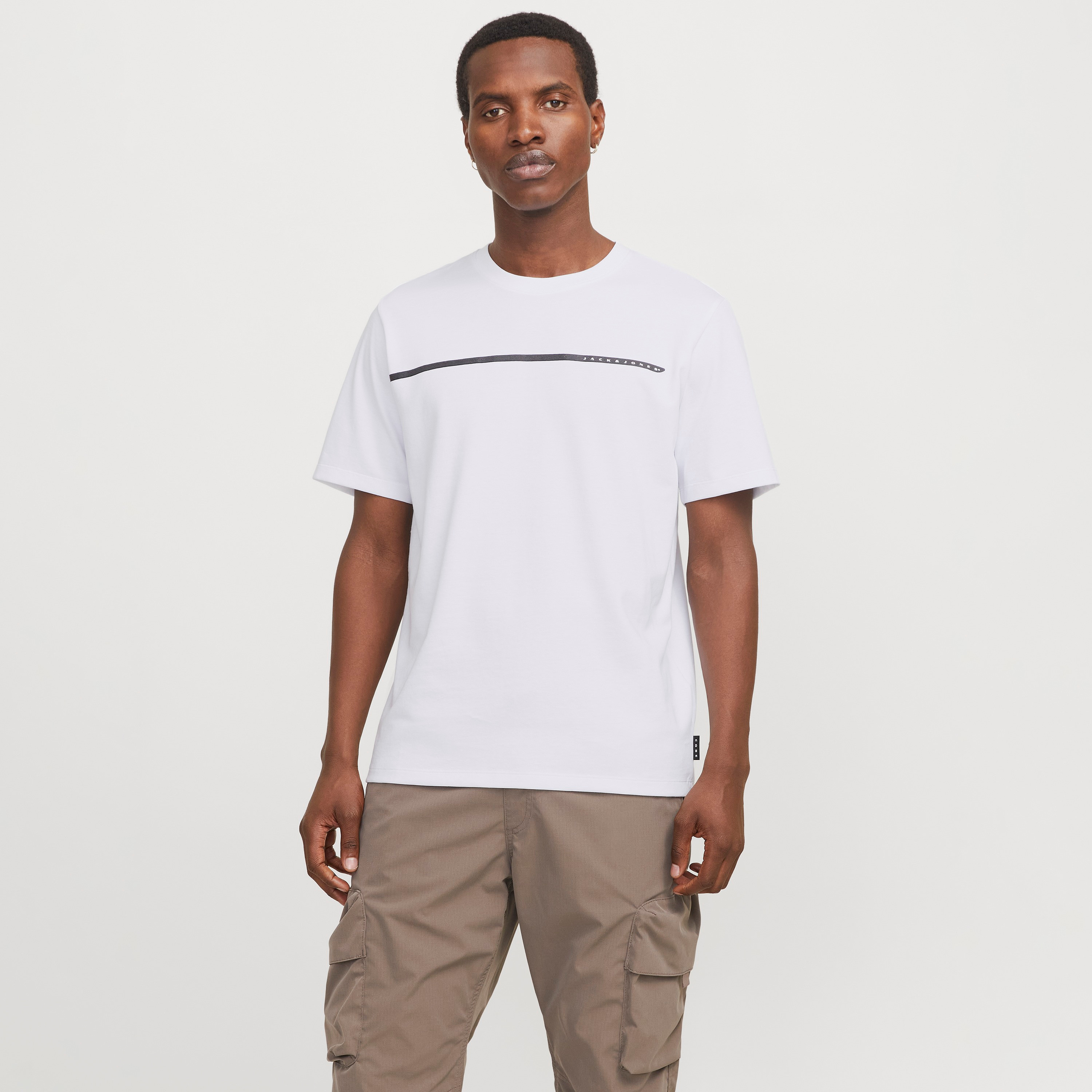 Jack & Jones Logo Crew Neck Short Sleeves Men's T-Shirt-men-clothing-tshirtsandpolos-tshirts-image-15