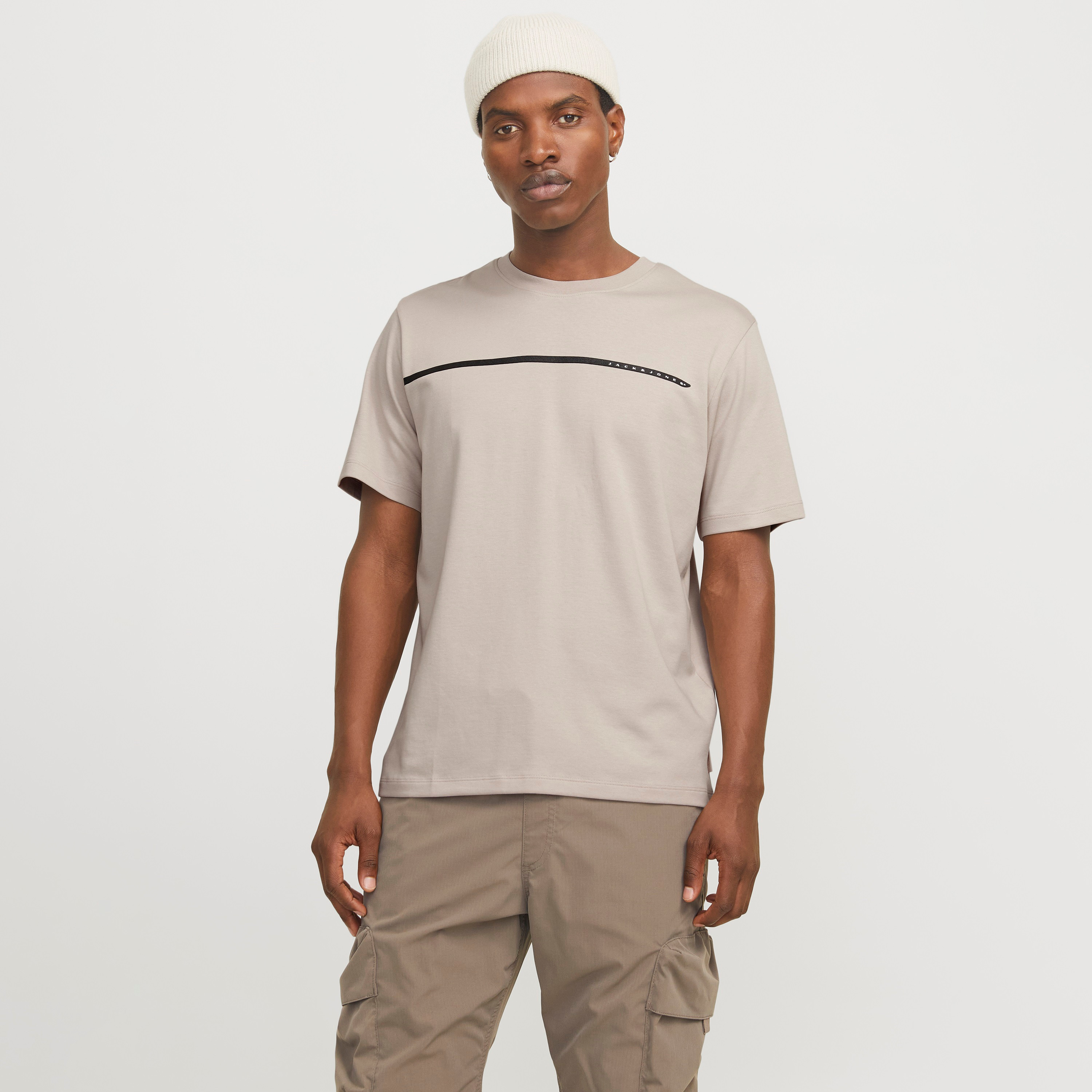 Jack & Jones Logo Crew Neck Short Sleeves Men's T-Shirt-men-clothing-tshirtsandpolos-tshirts-image-22
