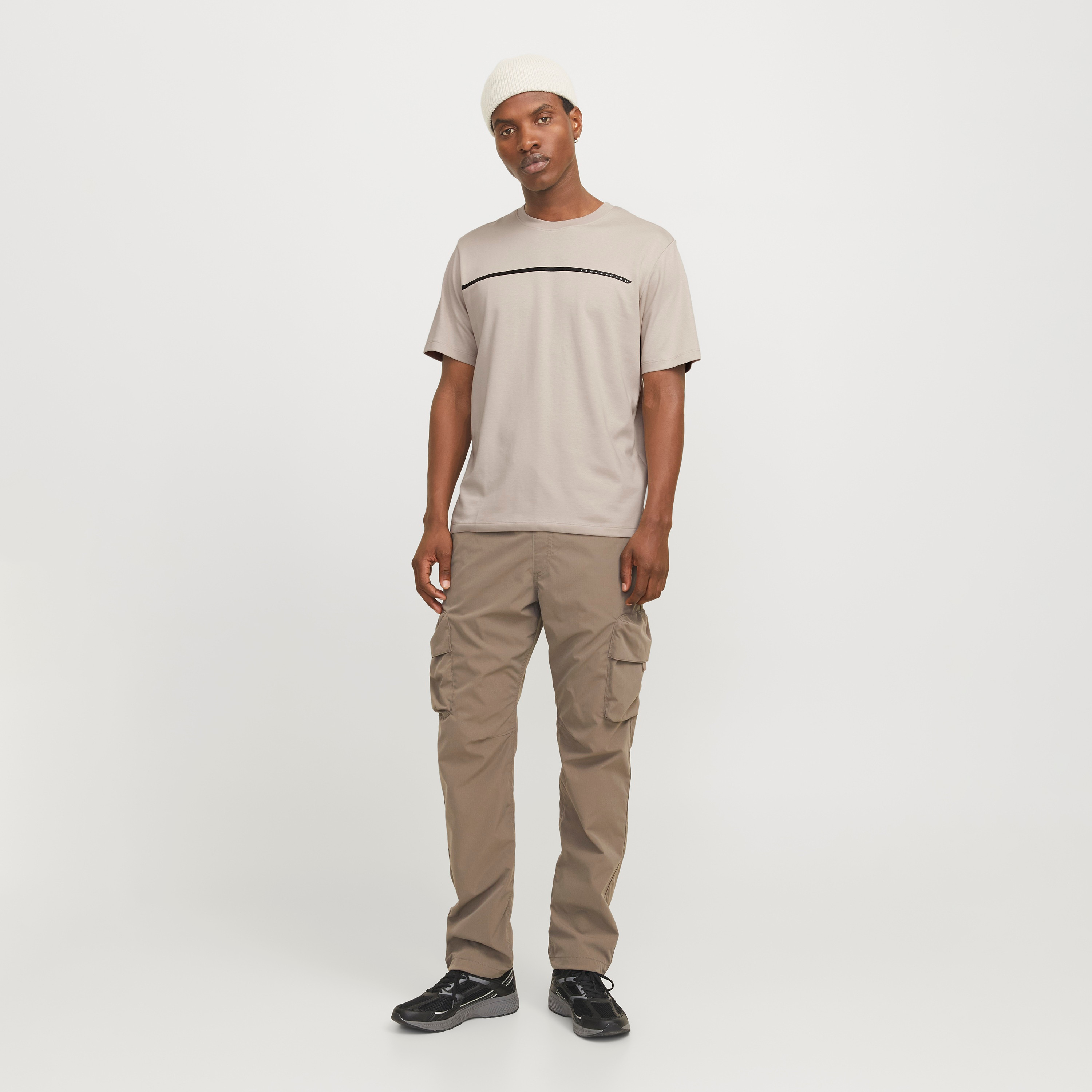 Jack & Jones Logo Crew Neck Short Sleeves Men's T-Shirt-men-clothing-tshirtsandpolos-tshirts-image-23