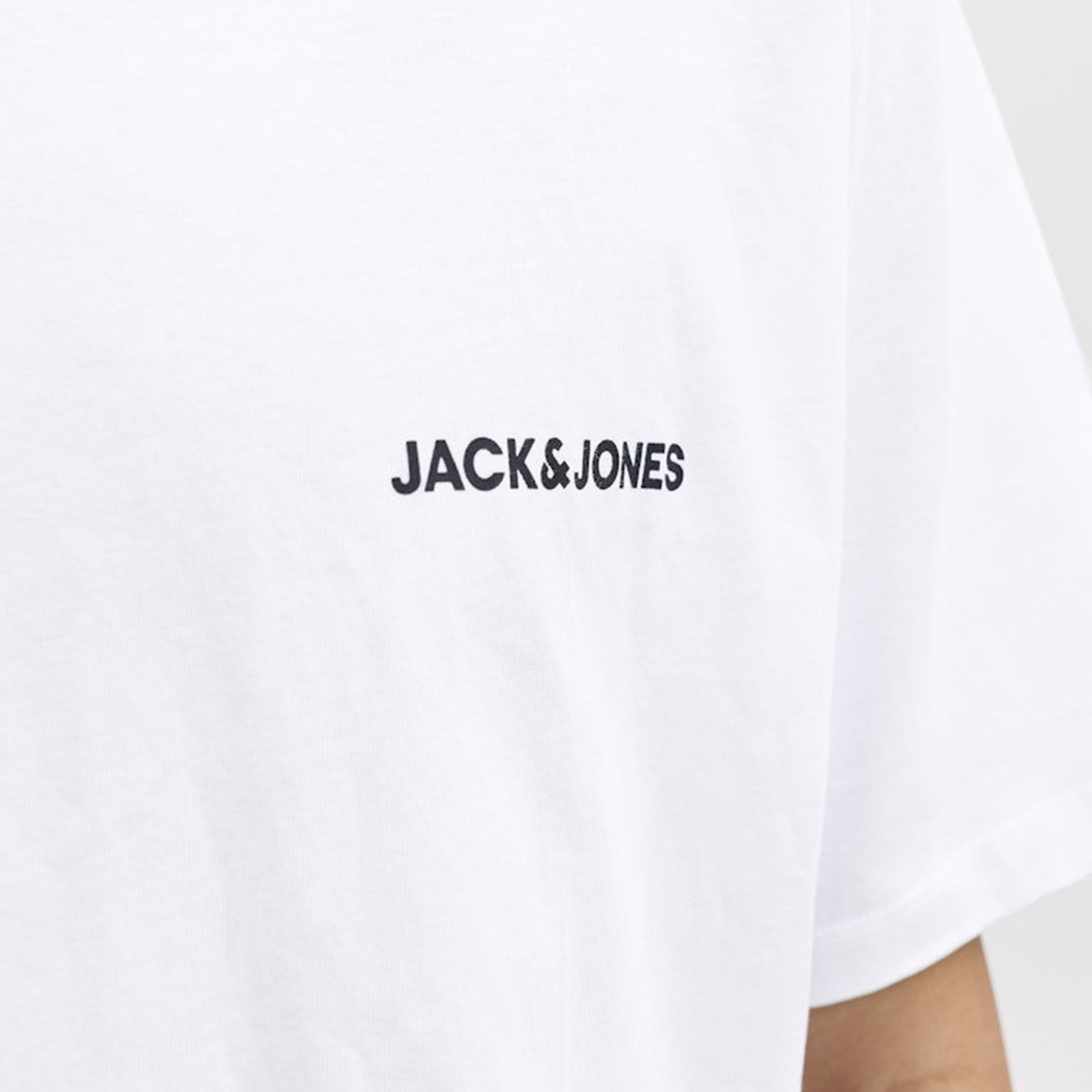 Jack & Jones Plain Round Neck Short Sleeves Men's T-Shirt & Shorts Set-men-clothing-nightwear-sets-image-6