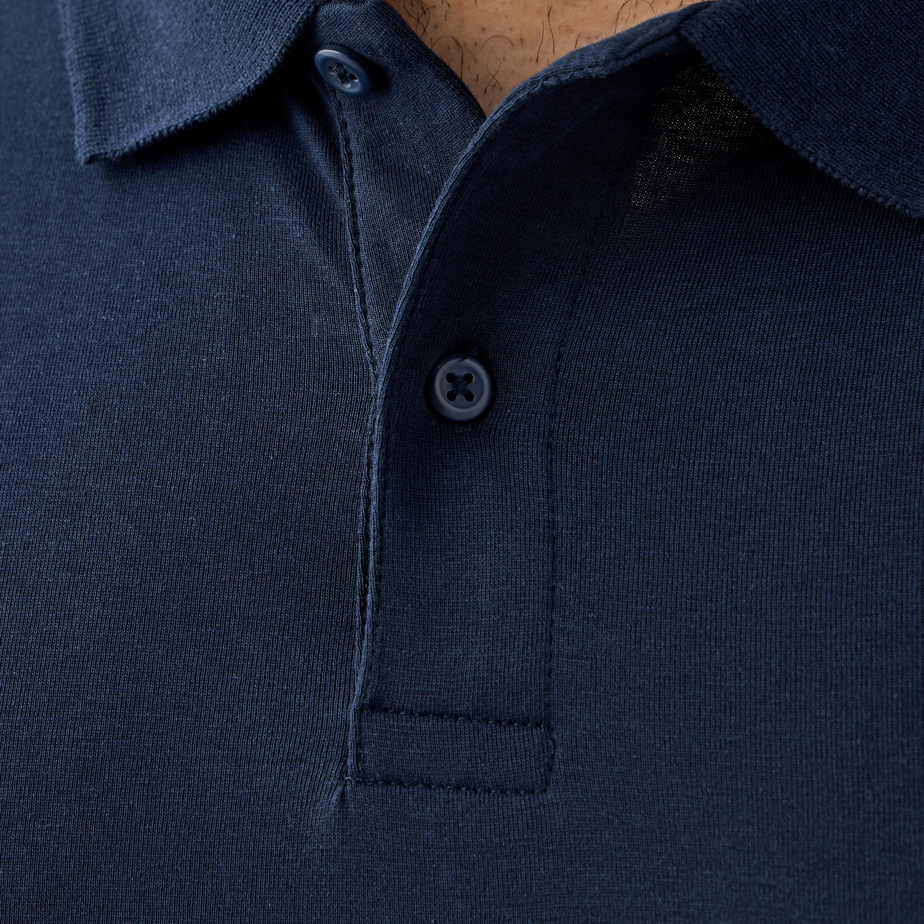 تي شيرت بولو رجالي بأكمام قصيرة وياقة وطبعة شعار مقاس كبير من جاك آند جونز-men-clothing-tshirtsandpolos-polos-image-15
