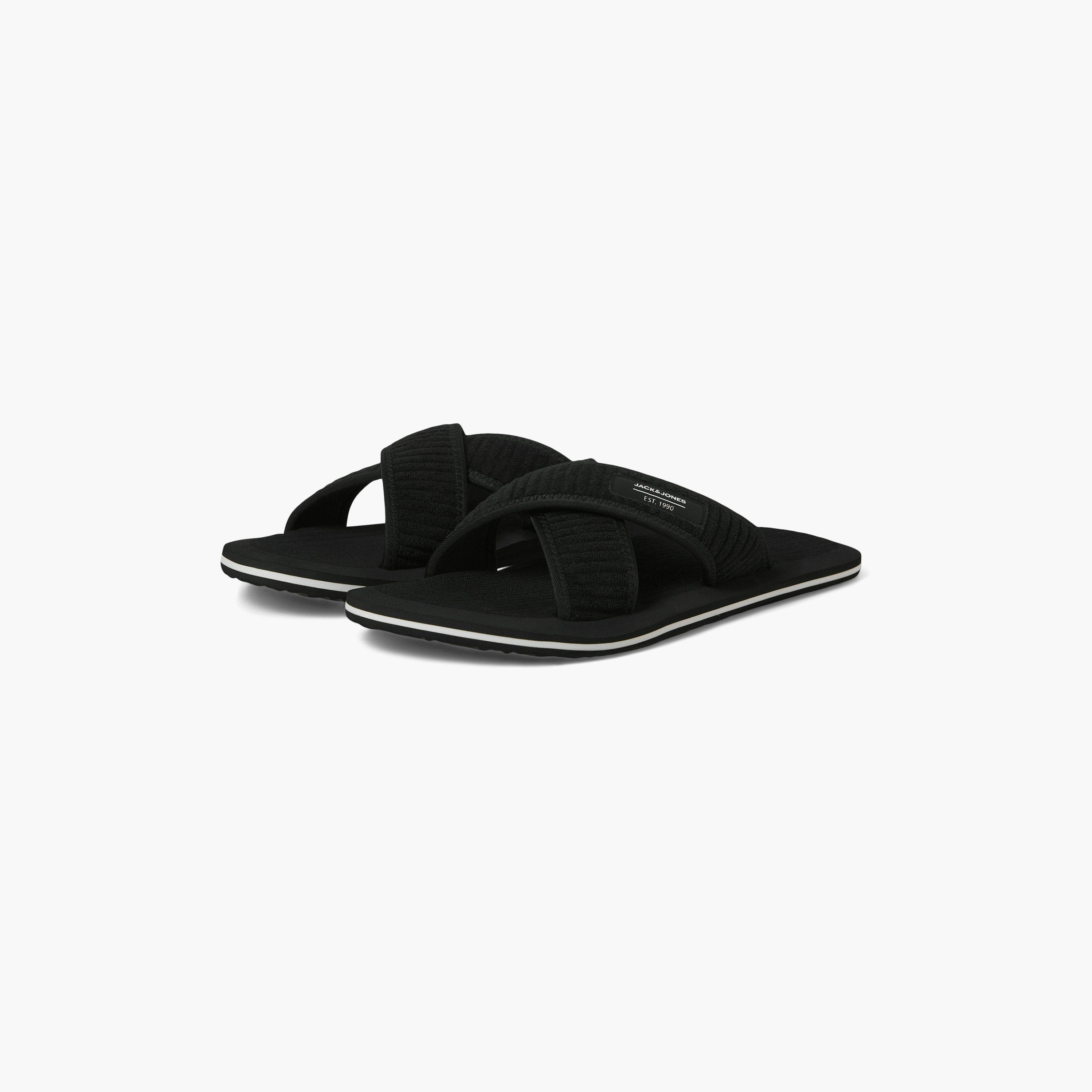 شبشب سهل الارتداء للرجال من جاك آند جونز | 12274562-men-shoes-flipflopsandslides-image-1